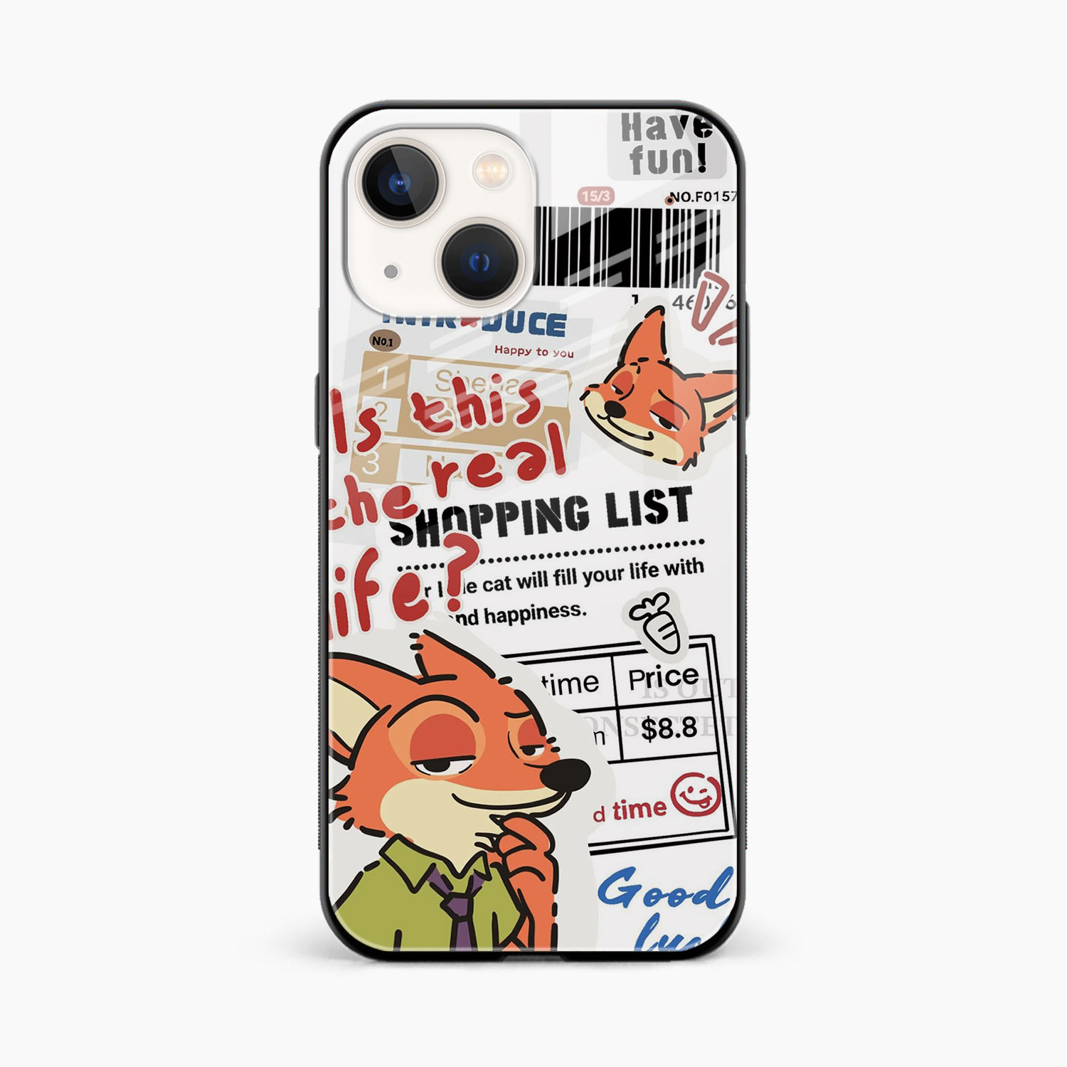 Fox & Fun iPhone 15 Back Cover