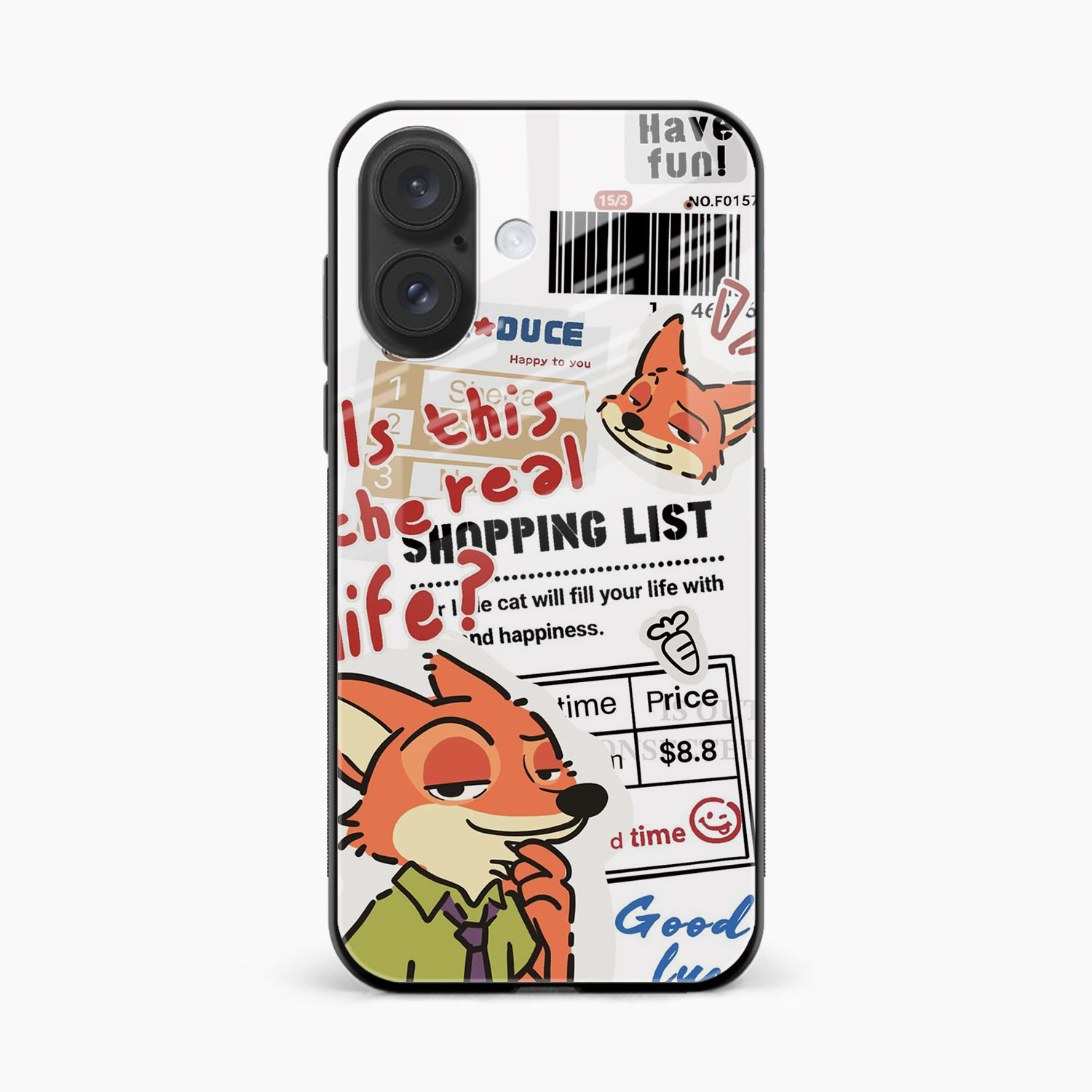 Fox & Fun iPhone 16 Plus Back Cover