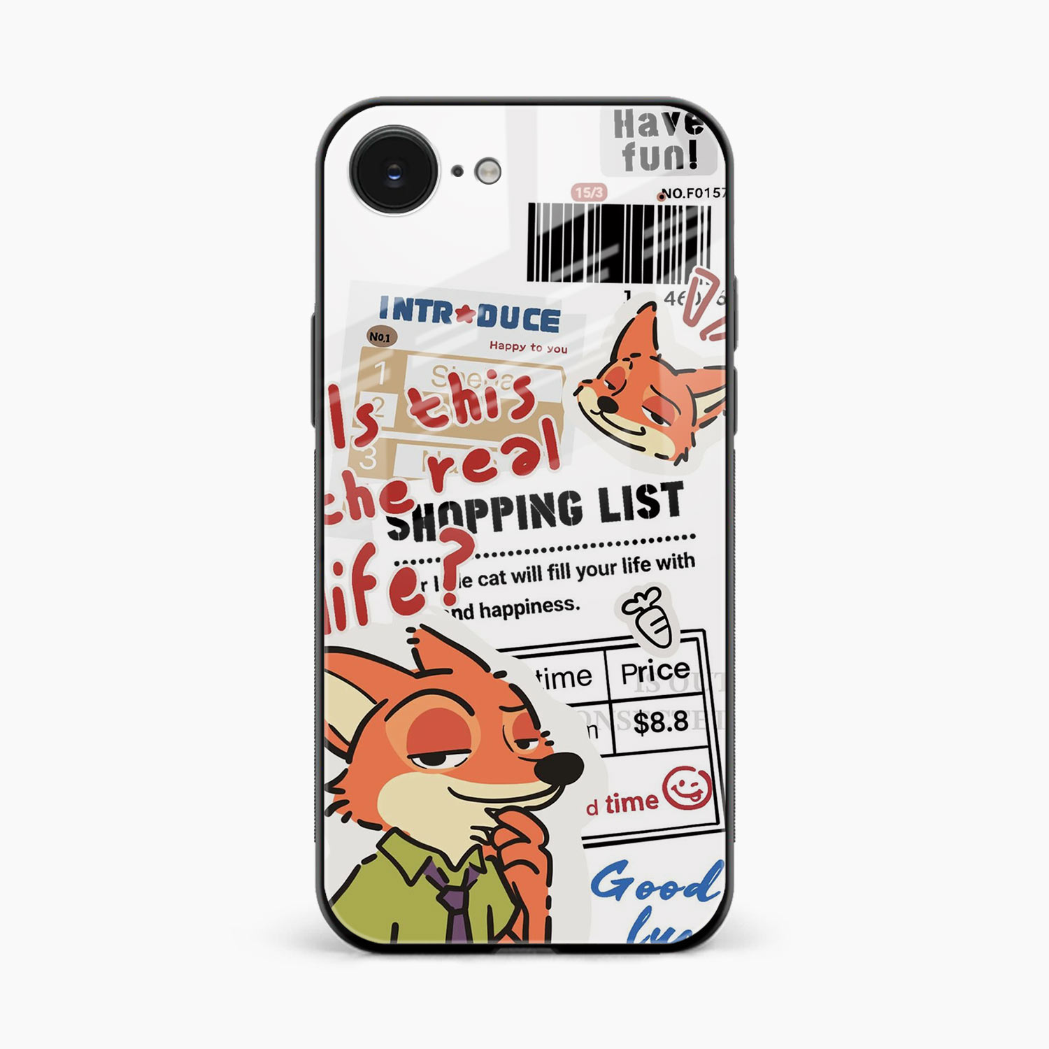 Fox & Fun iPhone 16e Back Cover