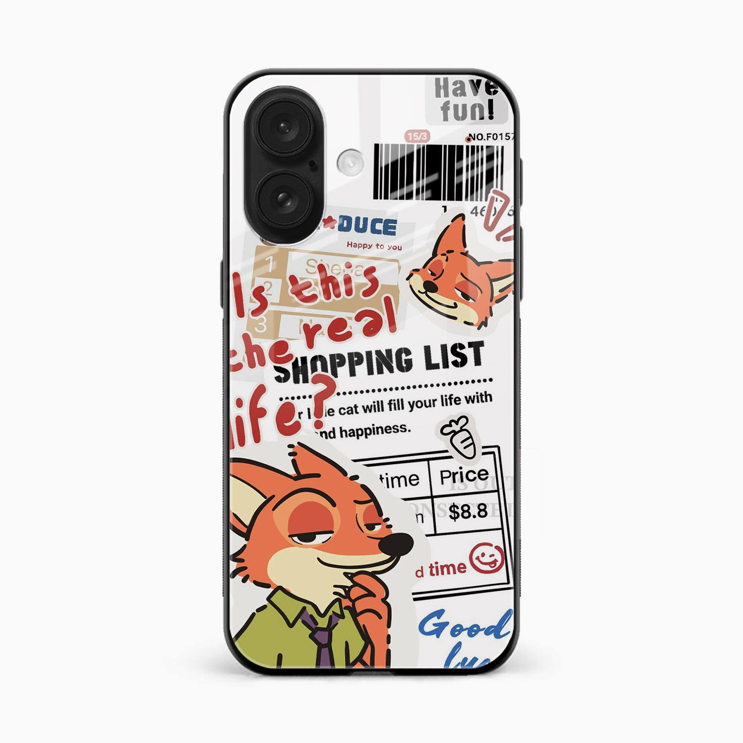 Fox & Fun iPhone 17 Back Cover