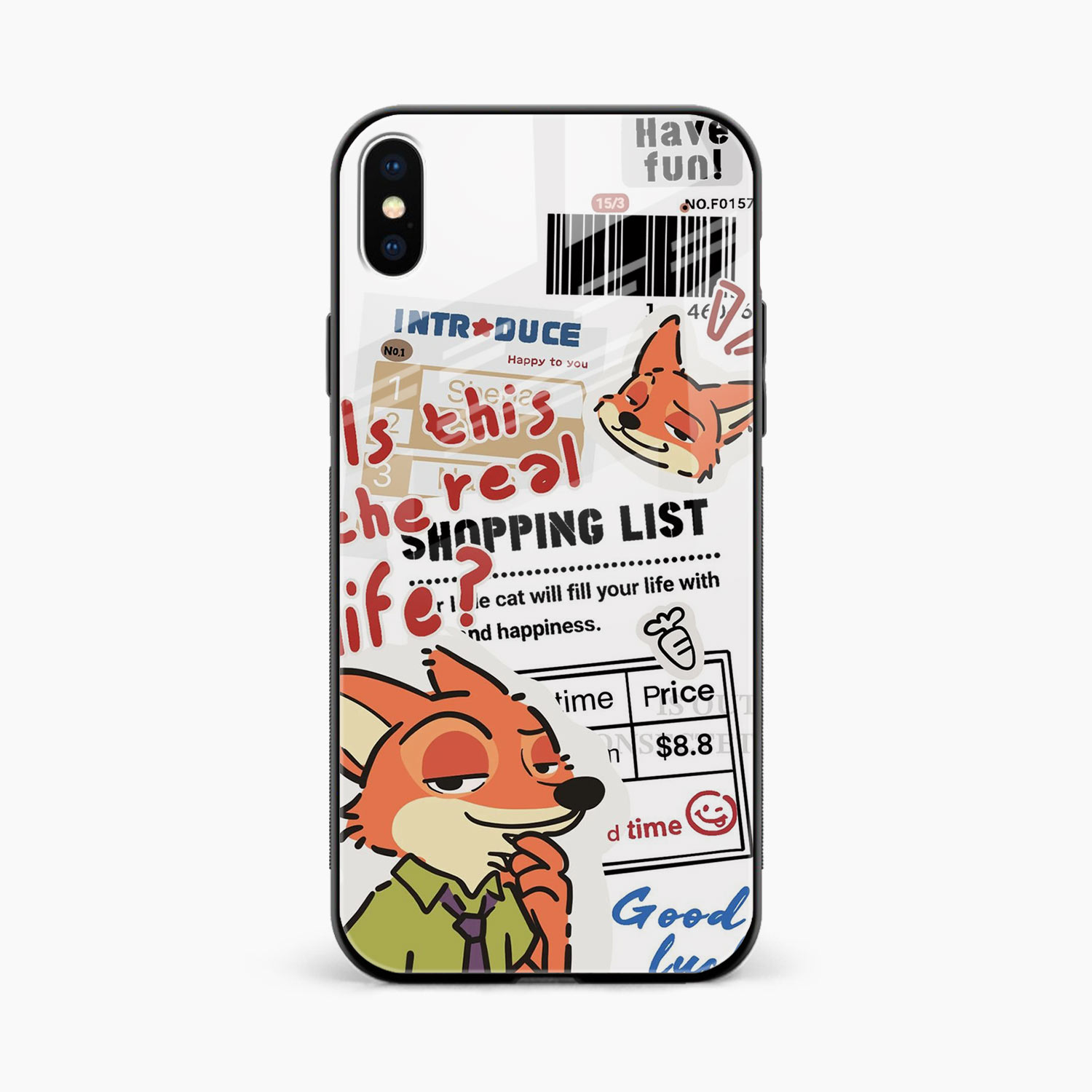 Fox & Fun iPhone XS Max Back Cover
