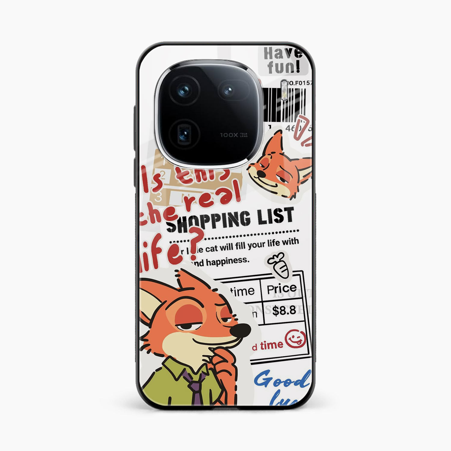 Fox & Fun Iqoo 12 5G Back Cover