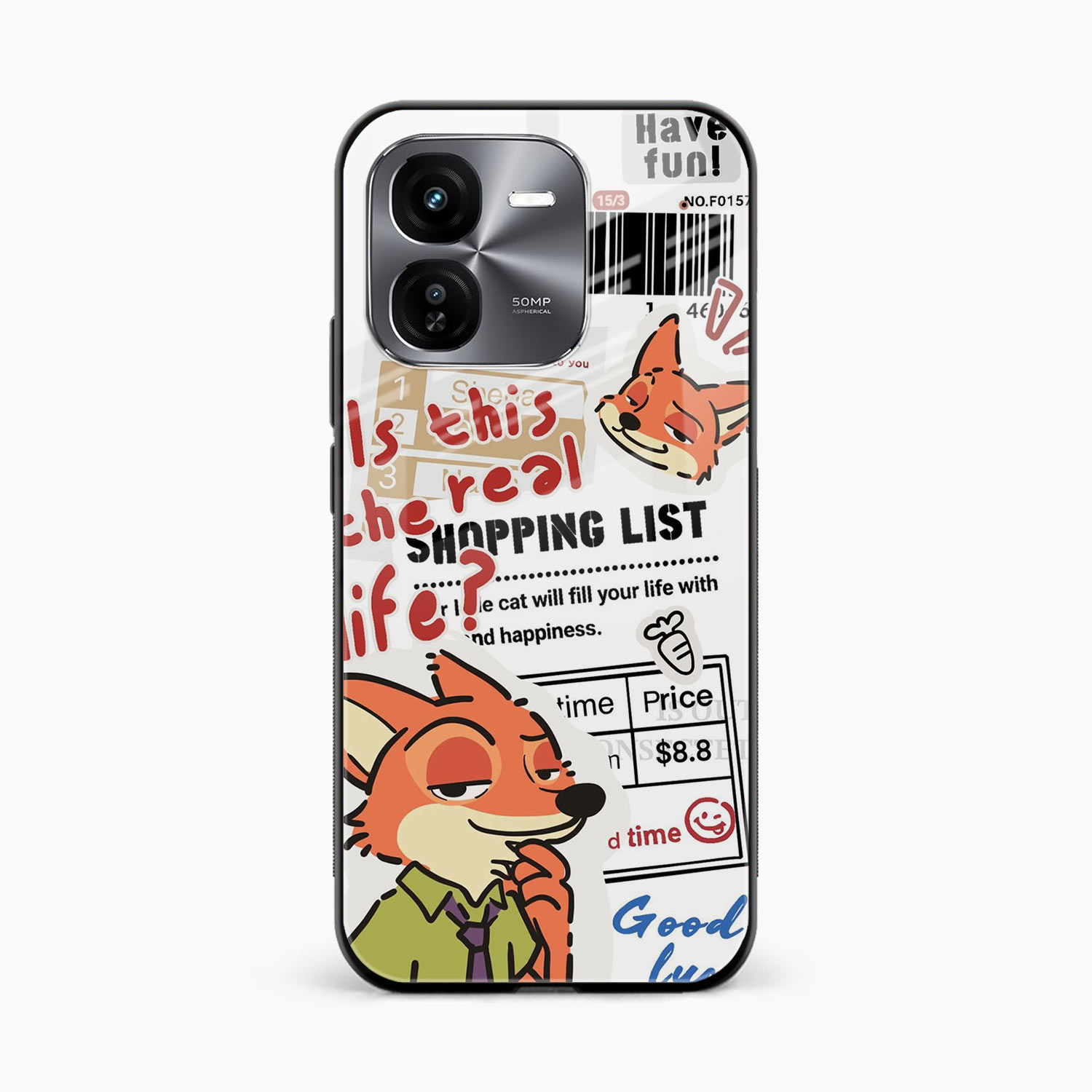 Fox & Fun Iqoo Z9x 5G Back Cover