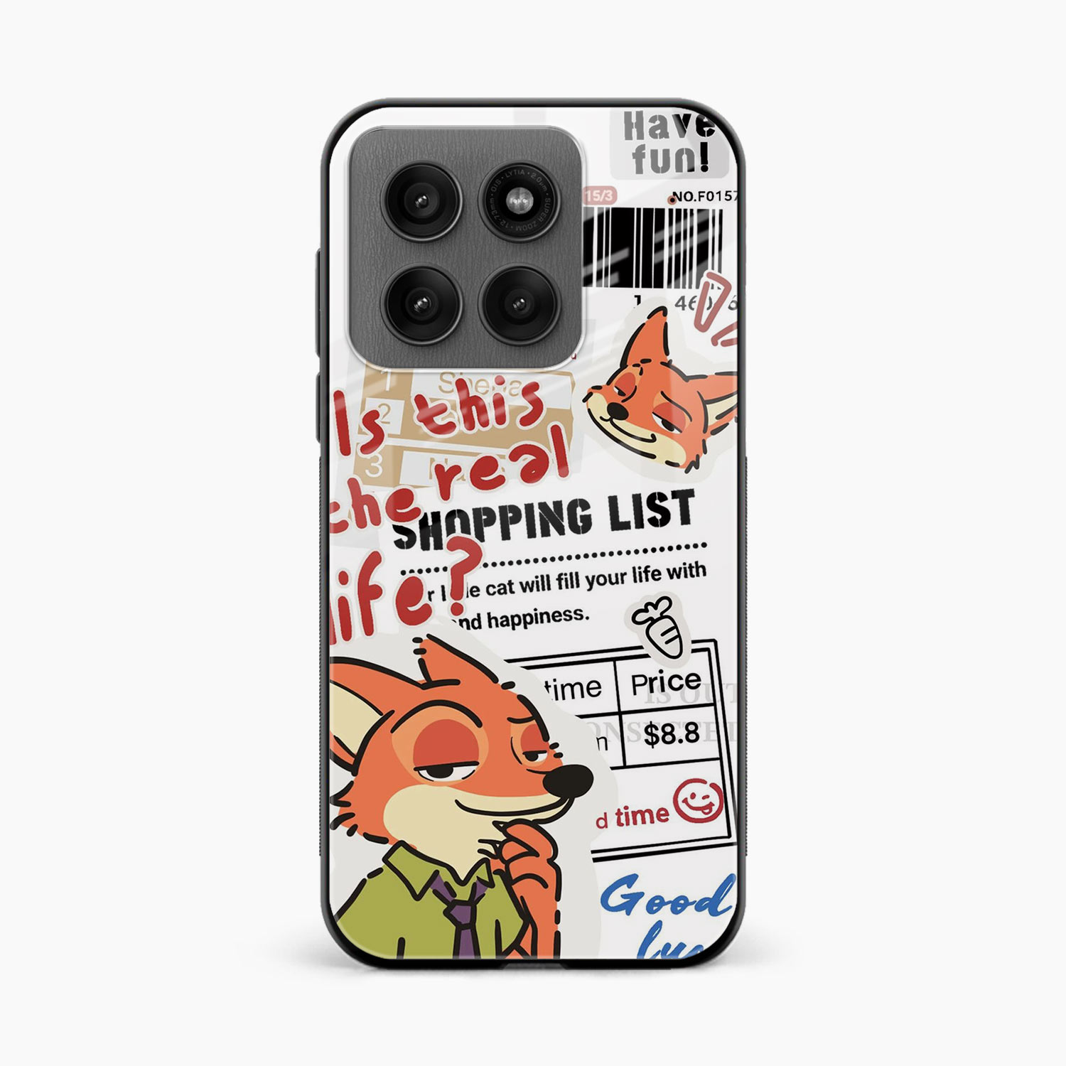Fox & Fun Motorola Edge 60 5G Back Cover