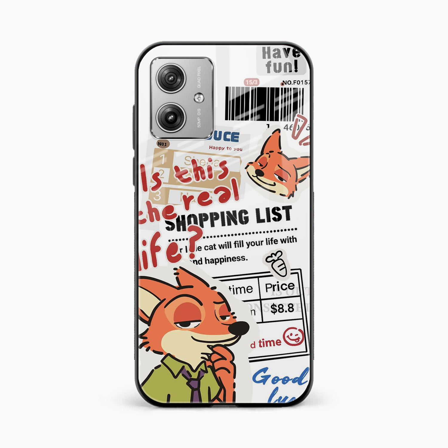 Fox & Fun Motorola G64 5G Back Cover