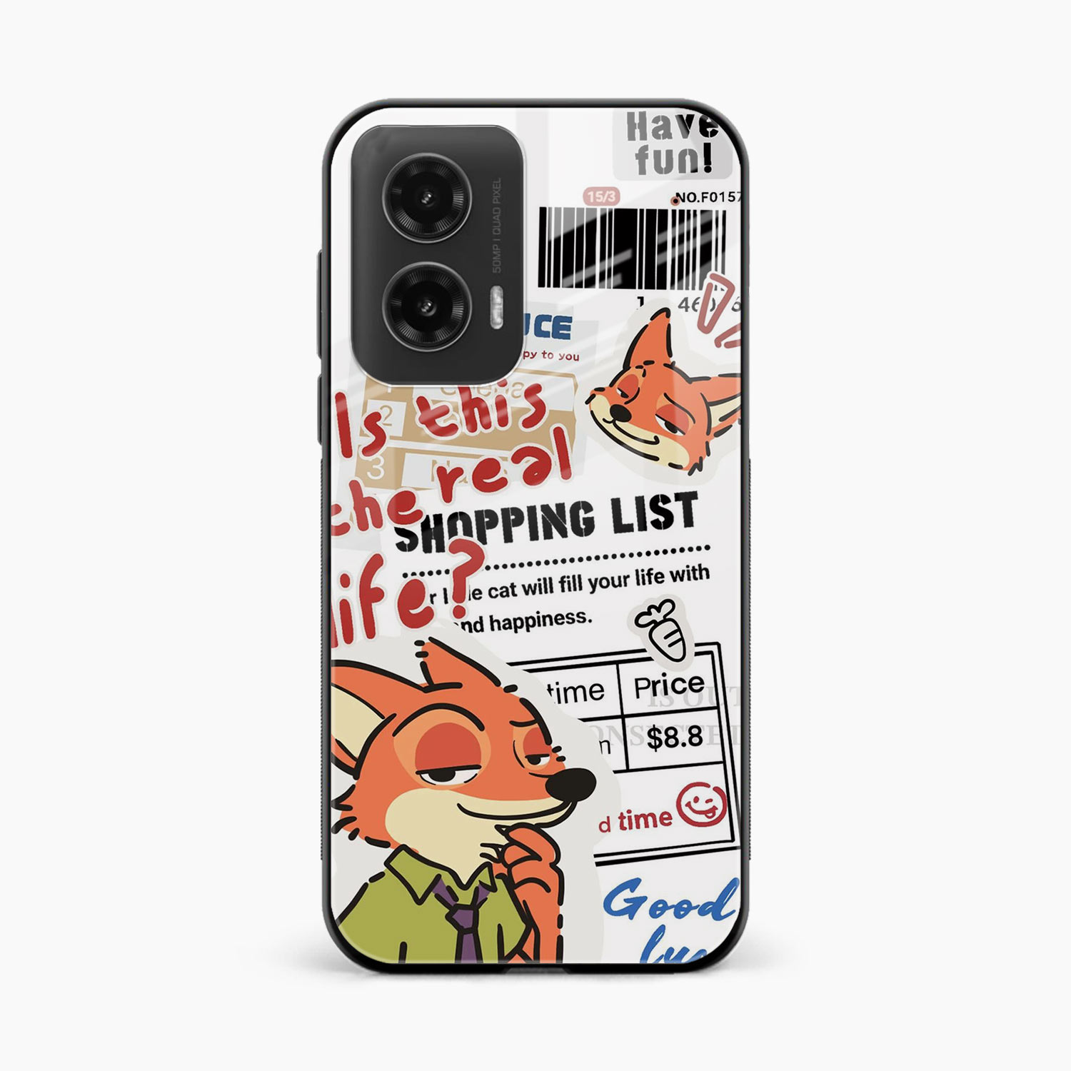 Fox & Fun Motorola G85 5G Back Cover
