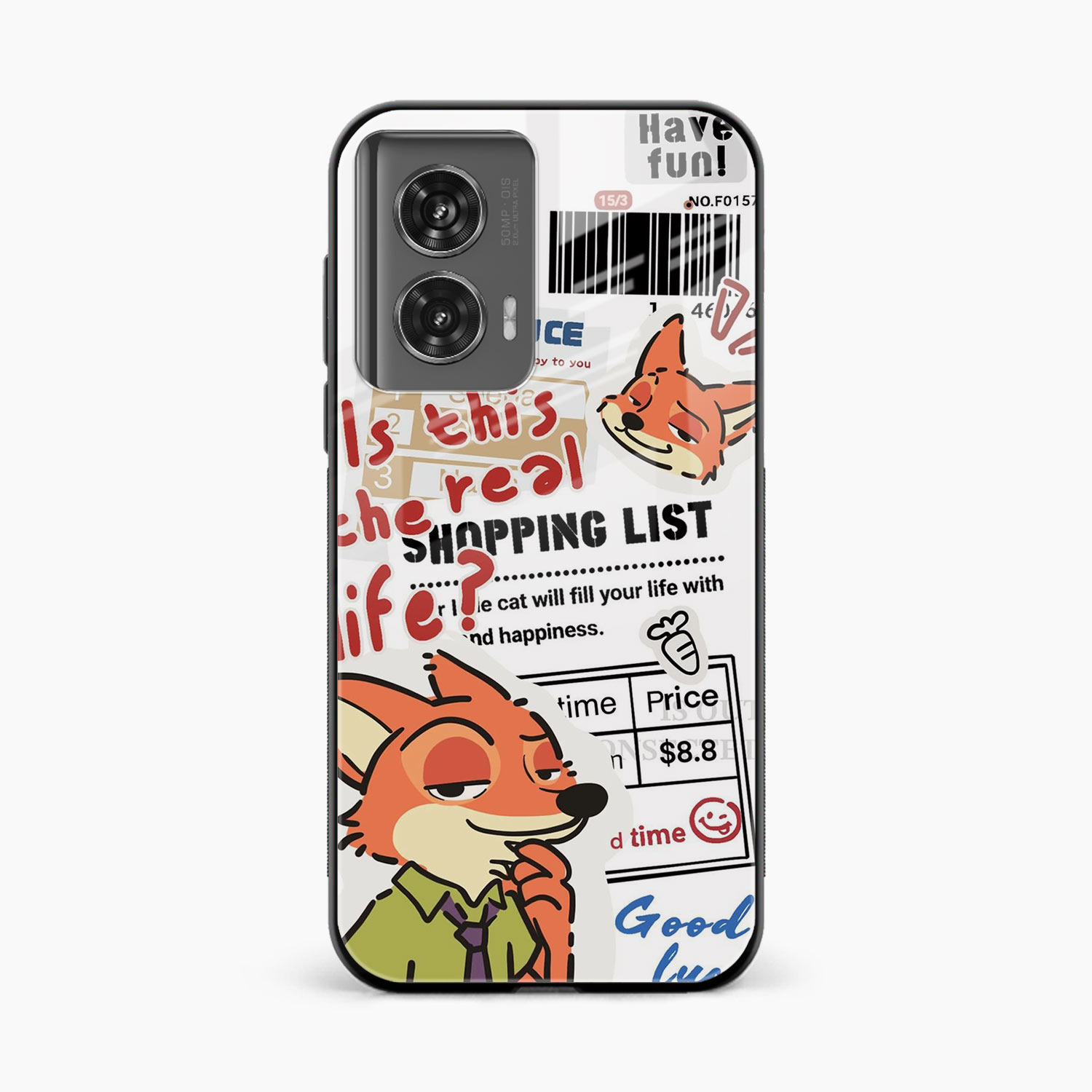Fox & Fun Motorola G96 5G Back Cover