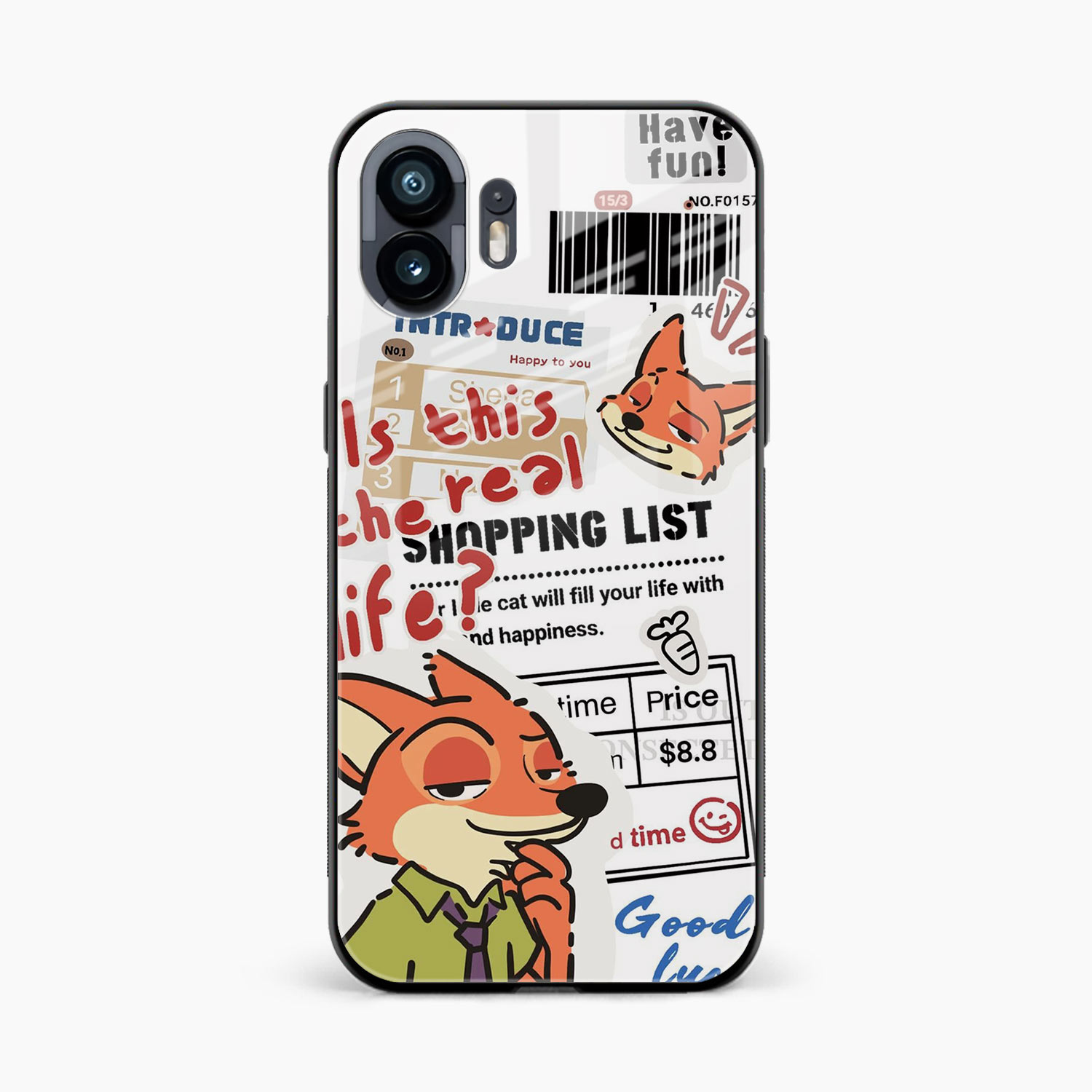 Fox & Fun Nothing Phone 1 Back Cover