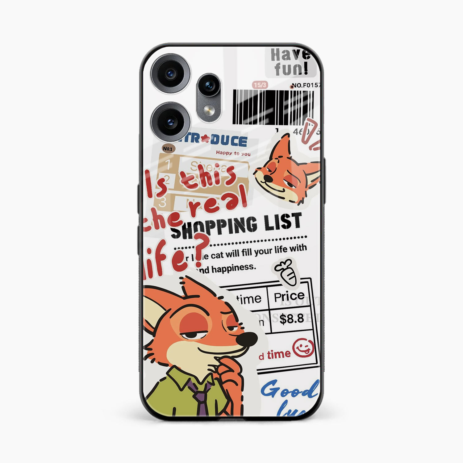 Fox & Fun Nothing Phone 2 Pro 5G Back Cover