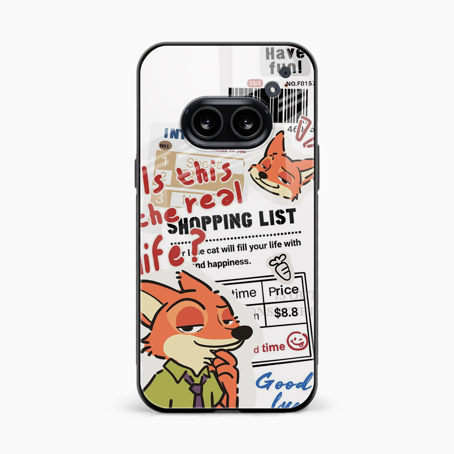 Fox & Fun Nothing Phone 2a 5G Back Cover