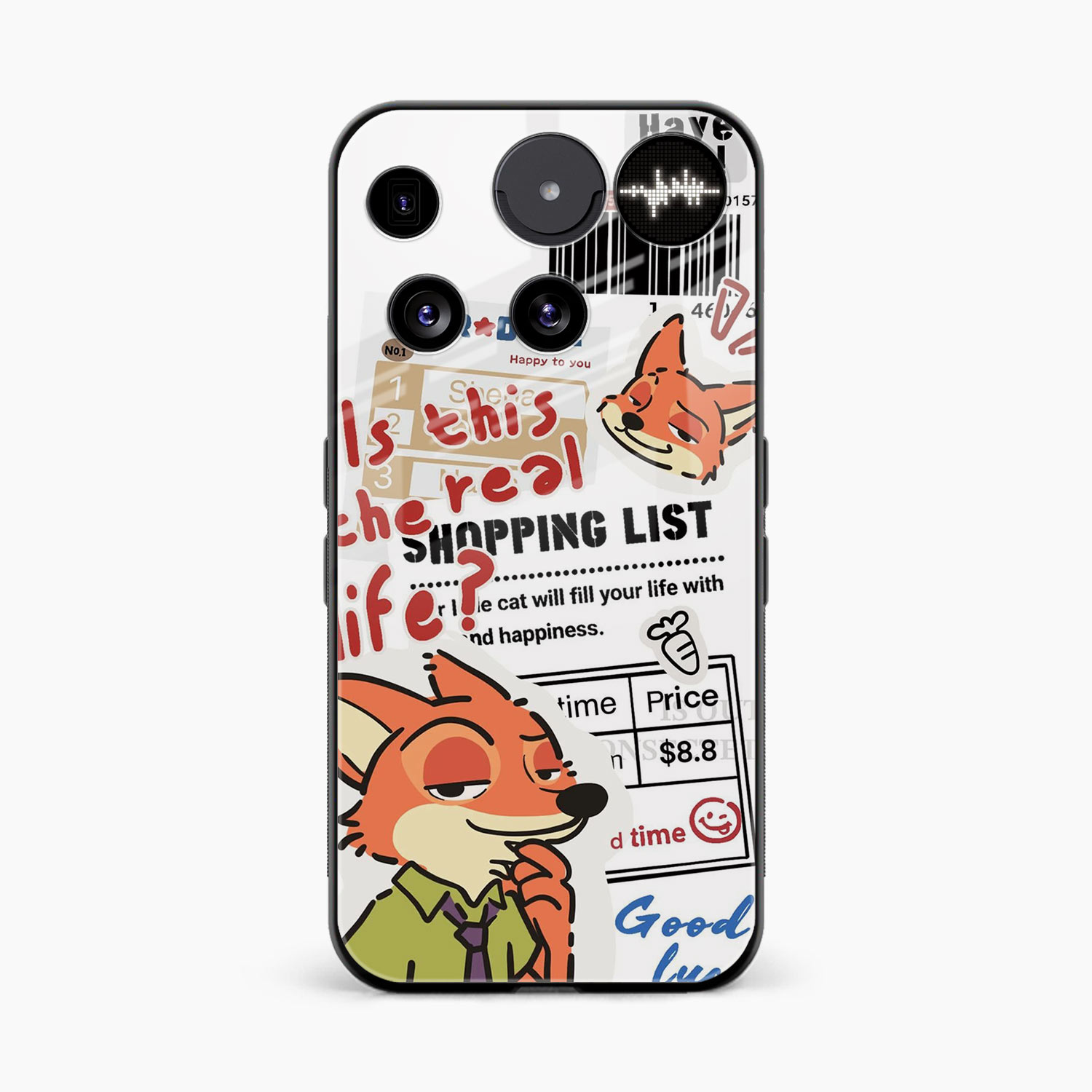 Fox & Fun Nothing Phone 3 Back Cover