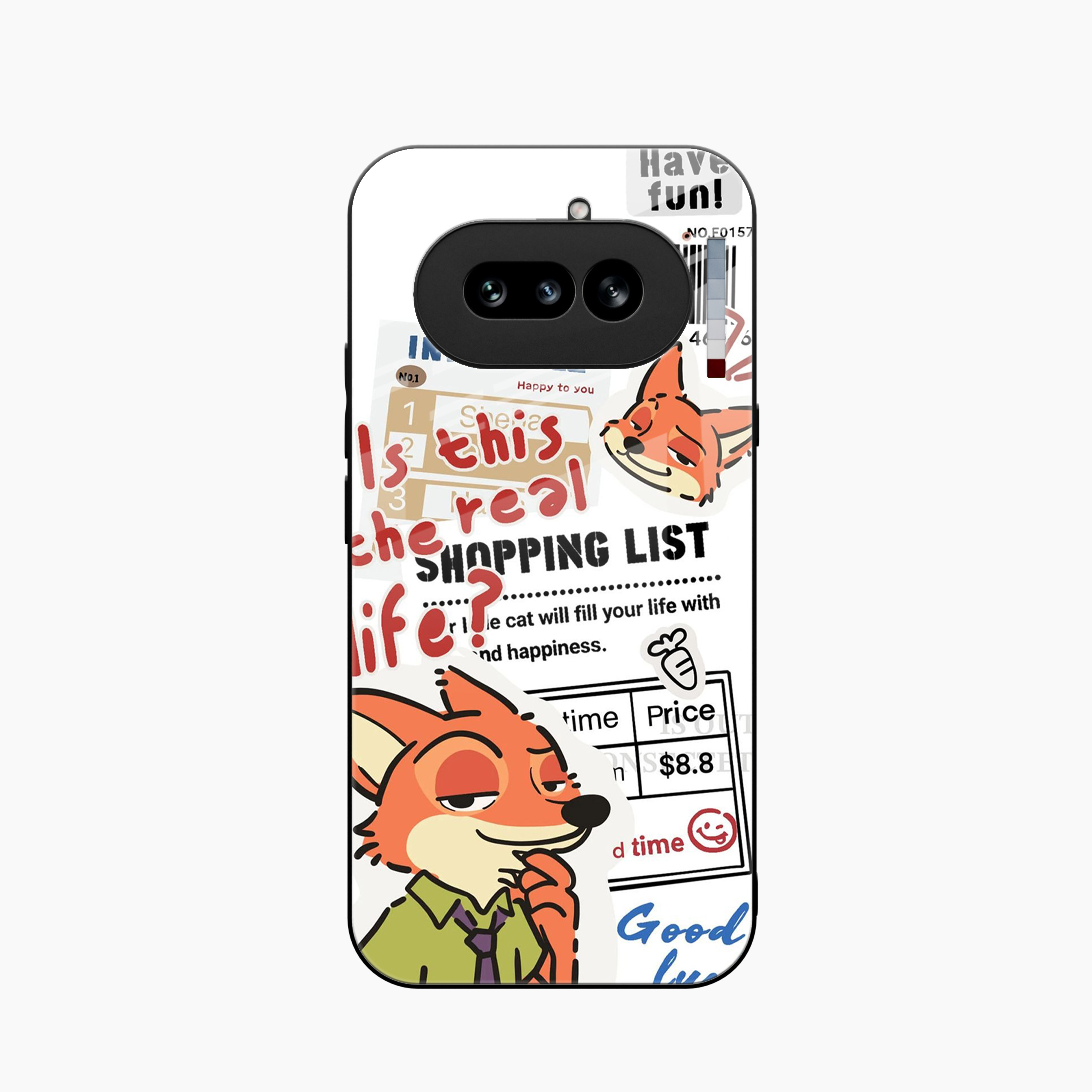 Fox & Fun Nothing Phone 4a Back Cover