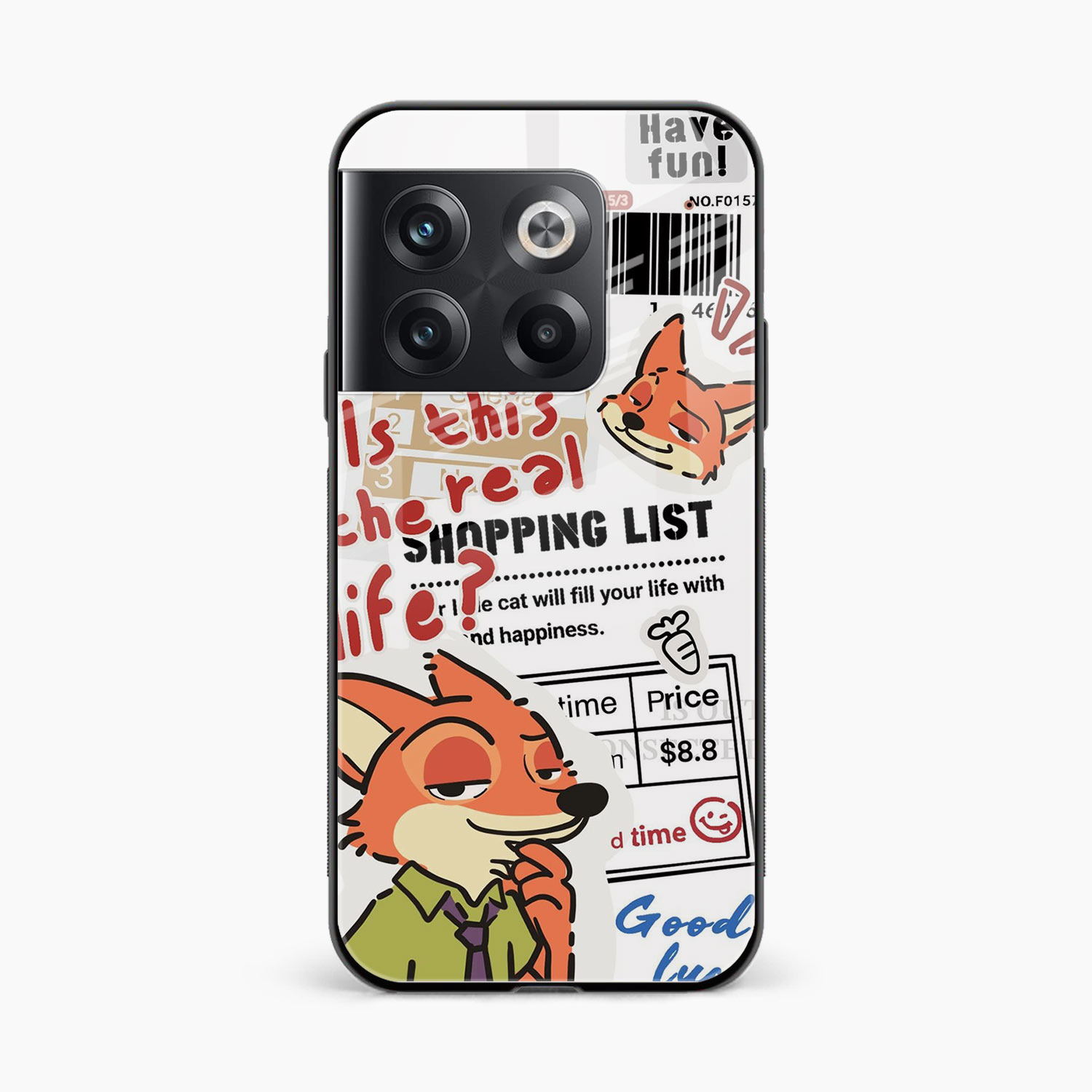 Fox & Fun OnePlus 10T Back Cover