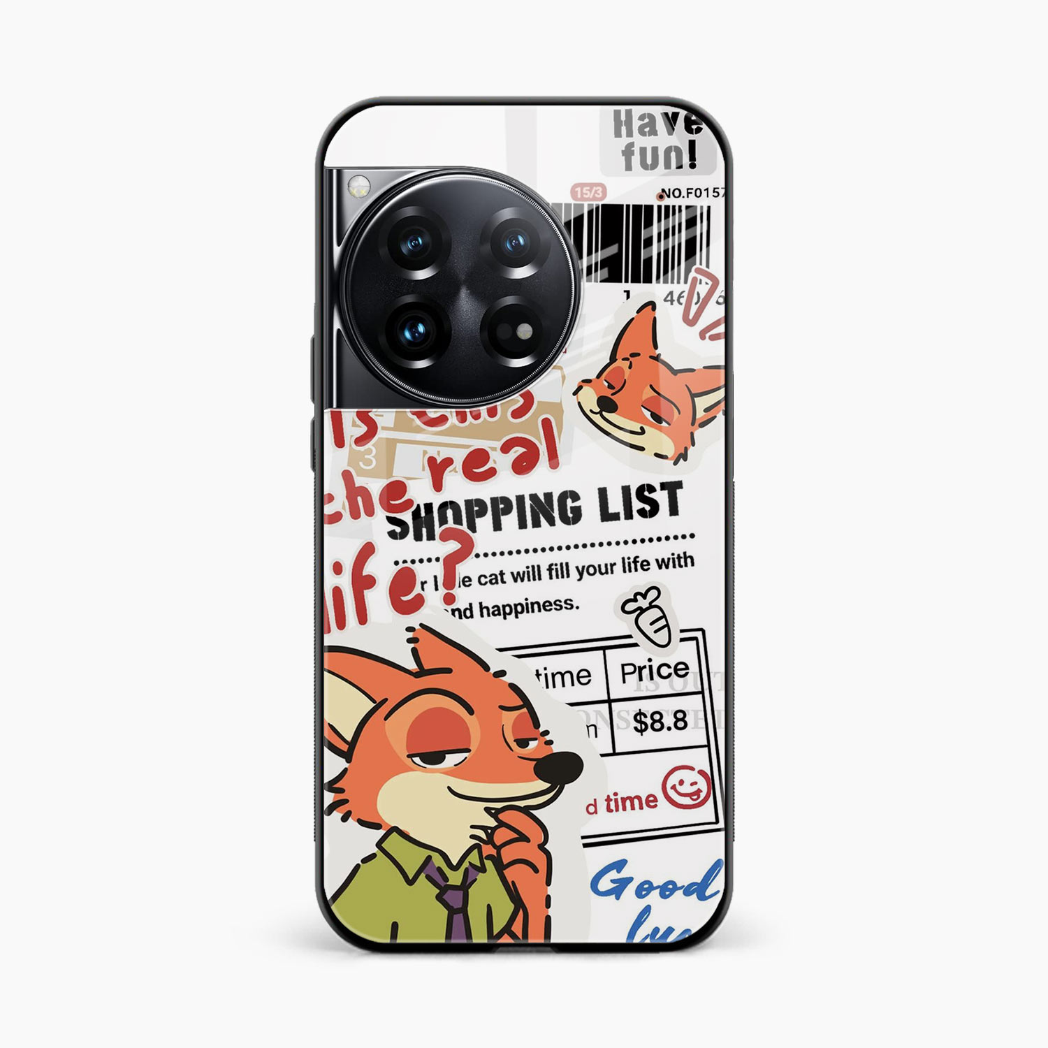 Fox & Fun OnePlus 12 Back Cover
