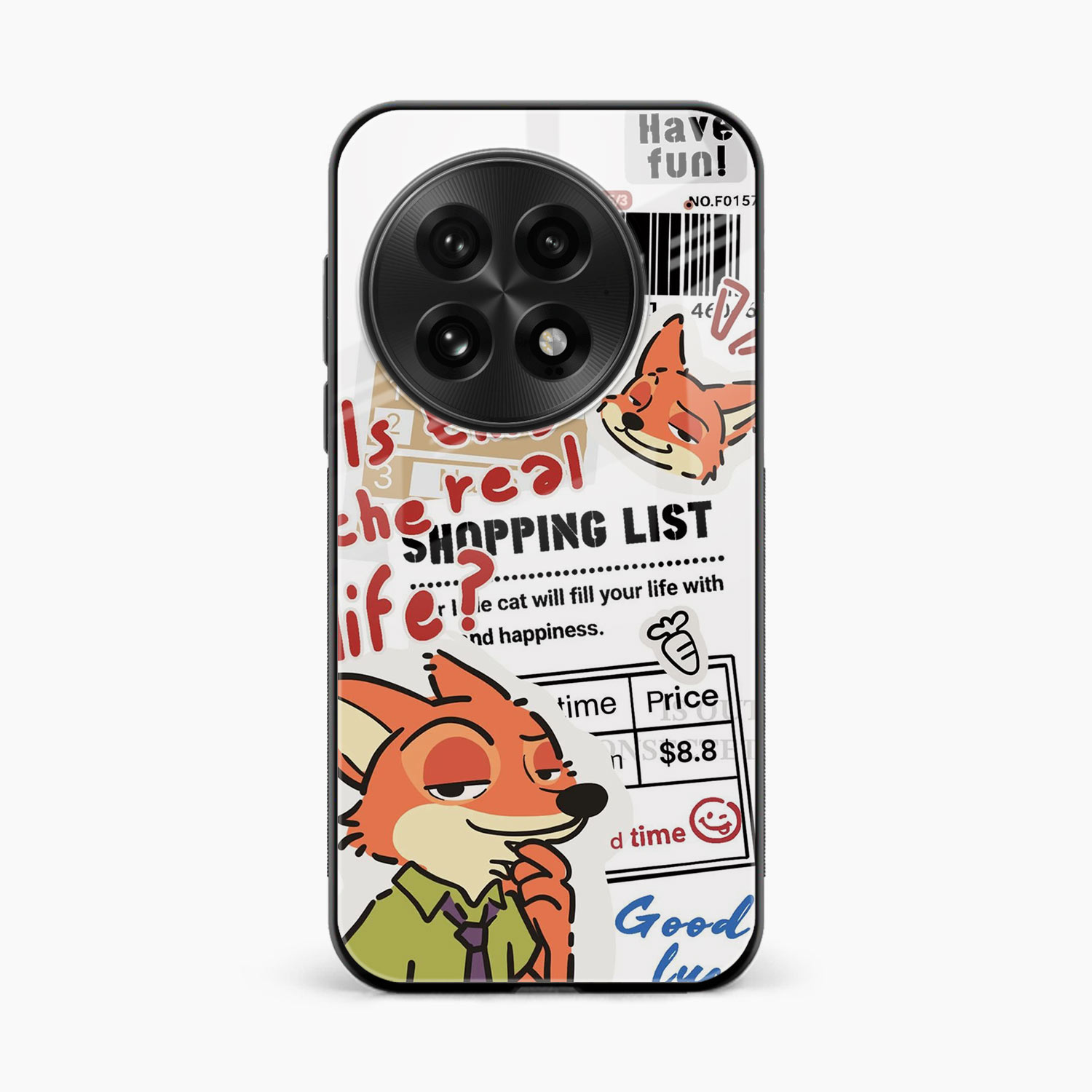 Fox & Fun OnePlus 13r 5G Back Cover