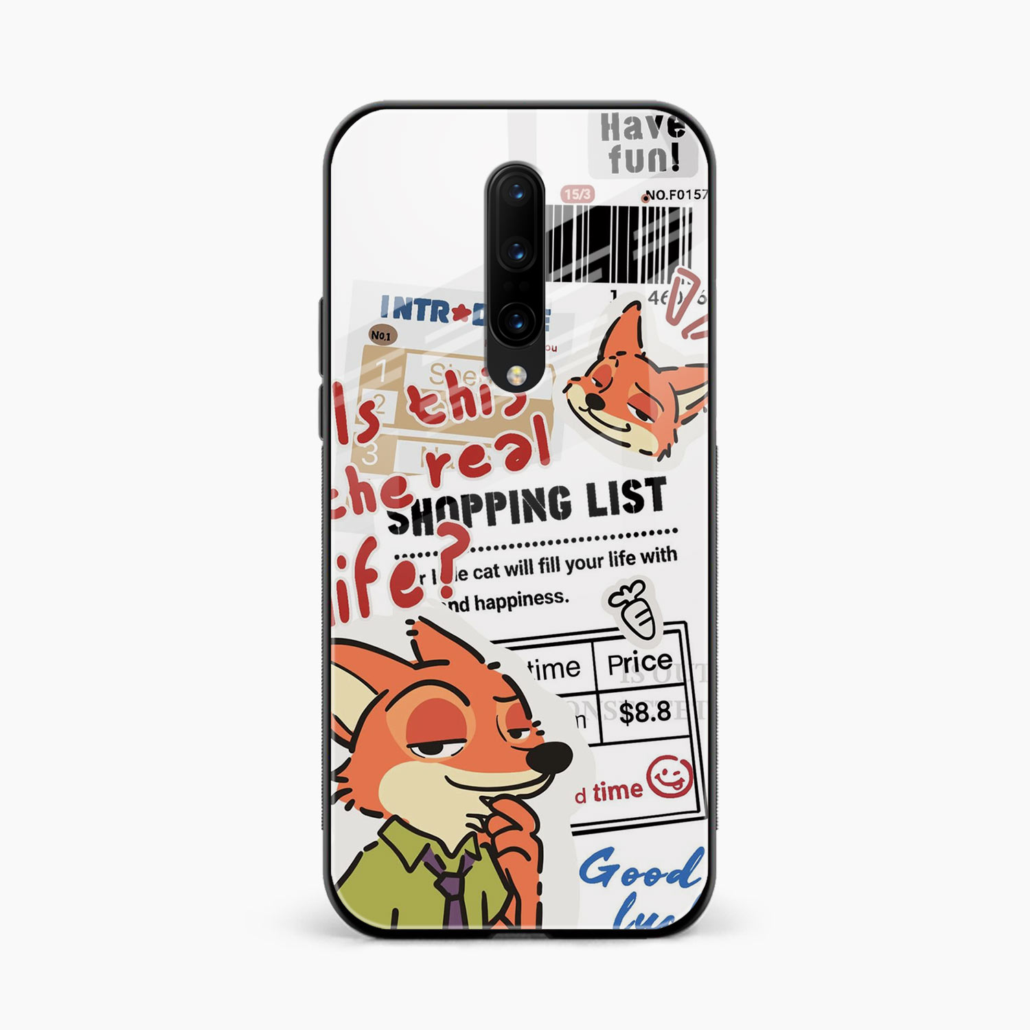 Fox & Fun OnePlus 7 Pro Back Cover