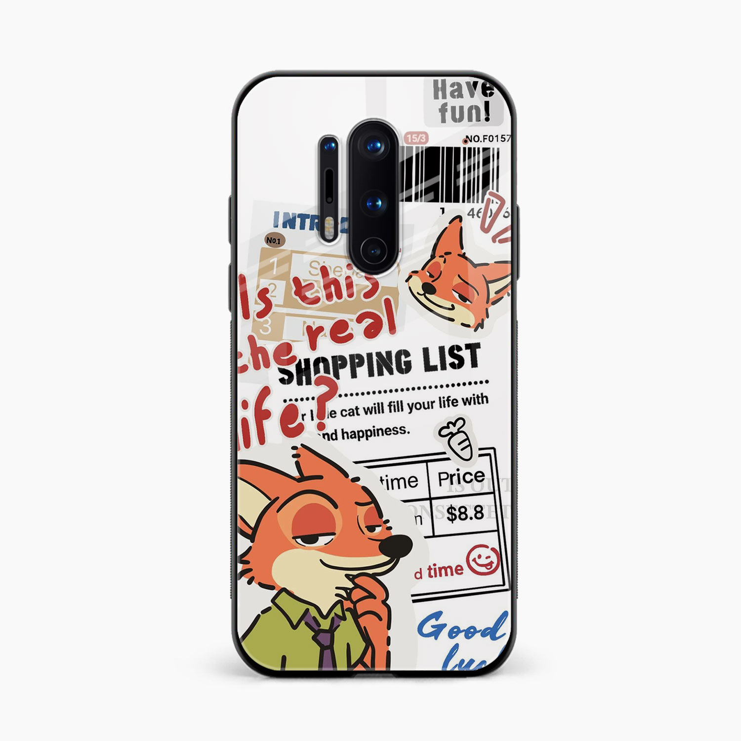 Fox & Fun OnePlus 8 Pro Back Cover