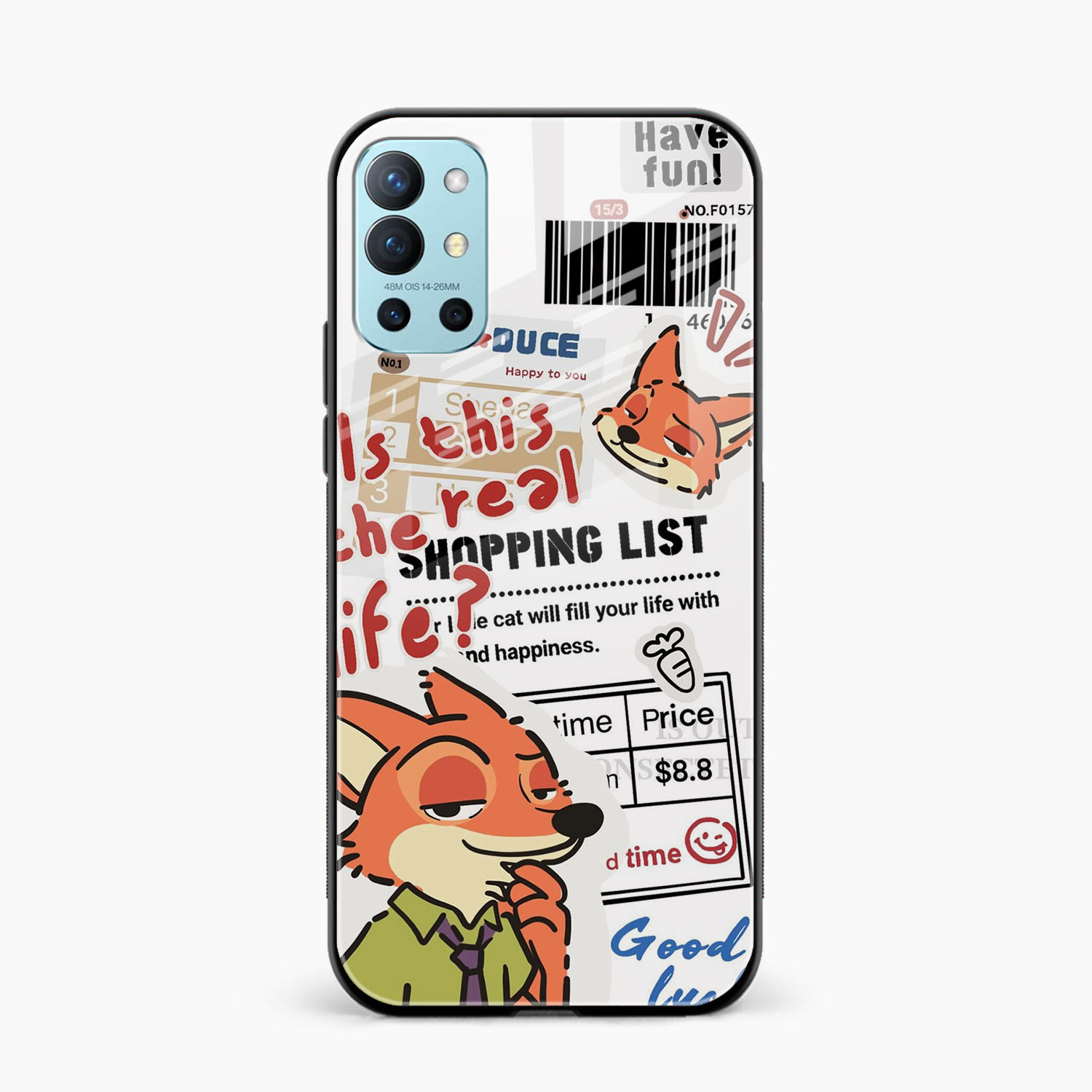 Fox & Fun OnePlus 9r Back Cover