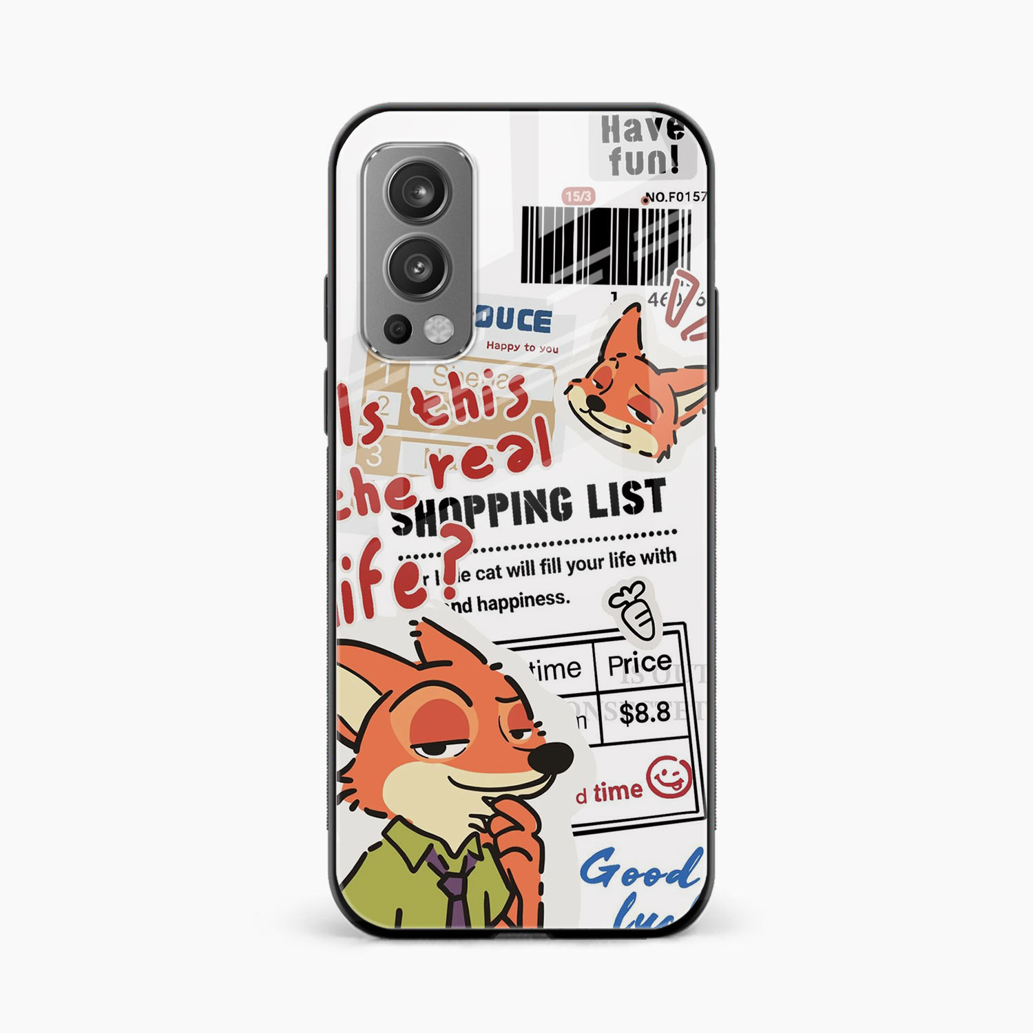 Fox & Fun OnePlus Nord 2 Back Cover