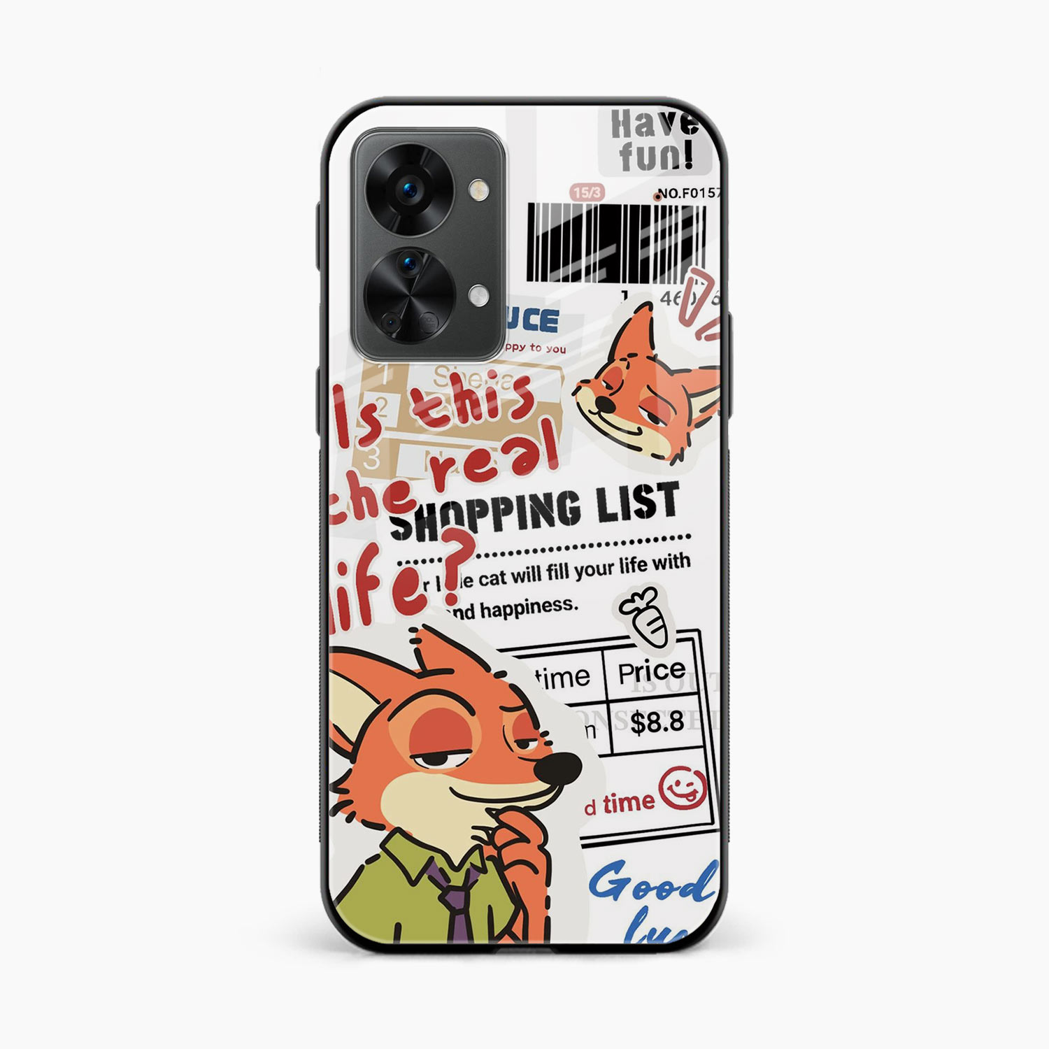 Fox & Fun OnePlus Nord 2t Back Cover