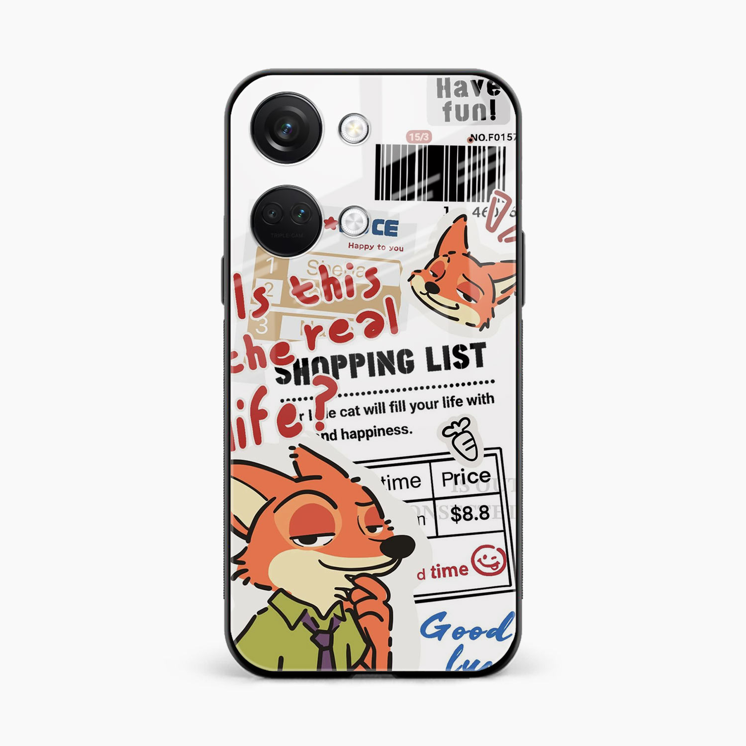 Fox & Fun OnePlus Nord 3 Back Cover