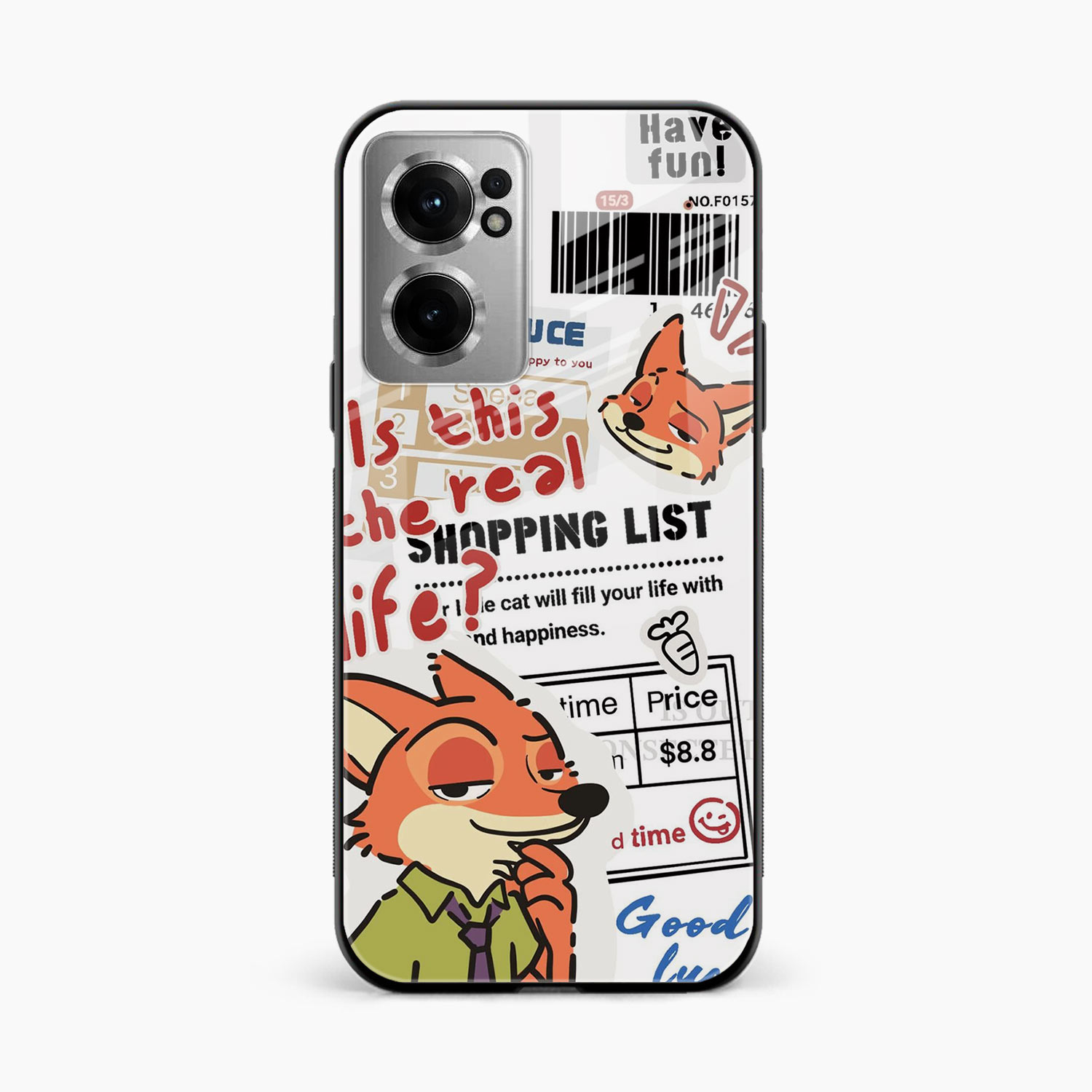 Fox & Fun OnePlus Nord CE 2 Back Cover