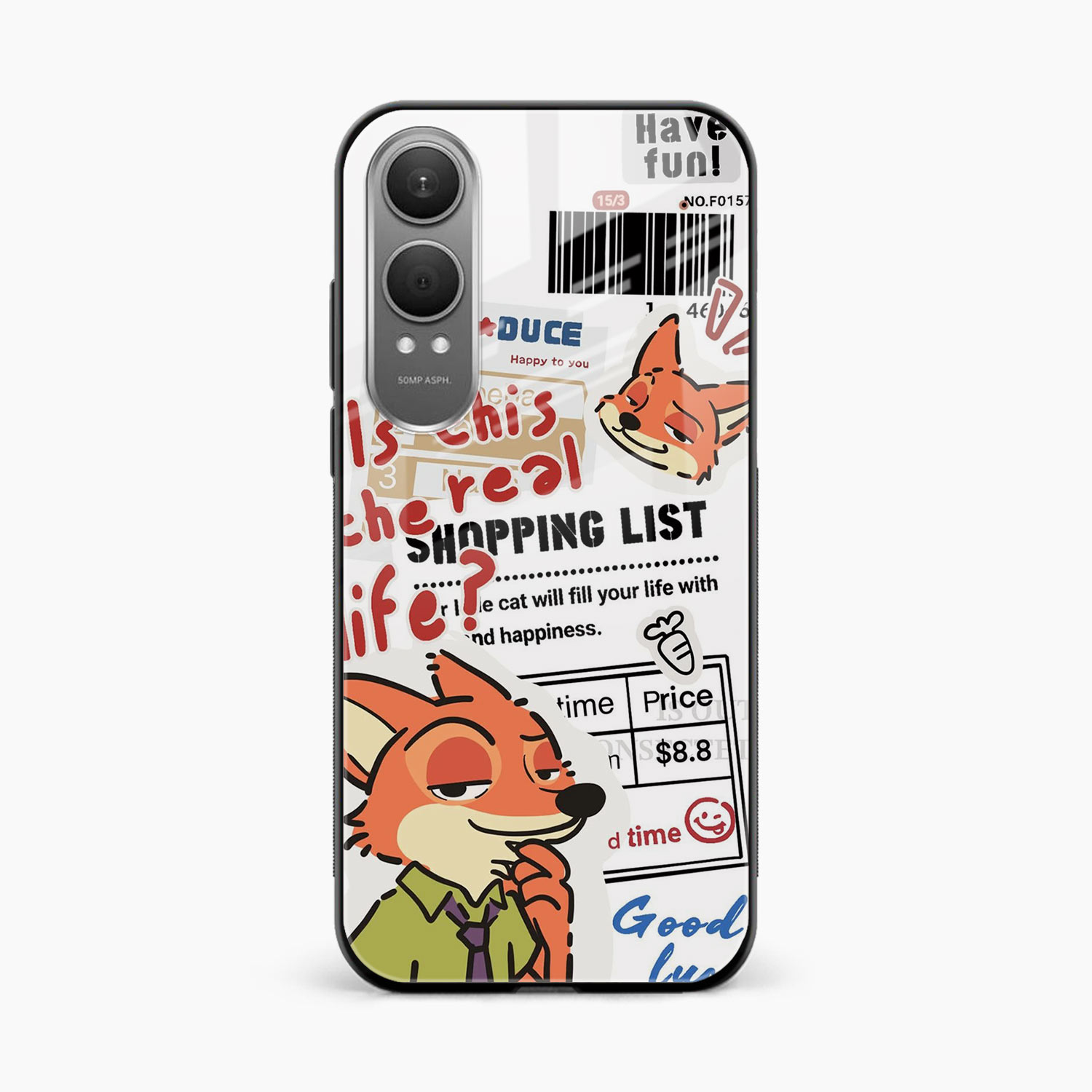 Fox & Fun OnePlus Nord CE 4 Lite Back Cover