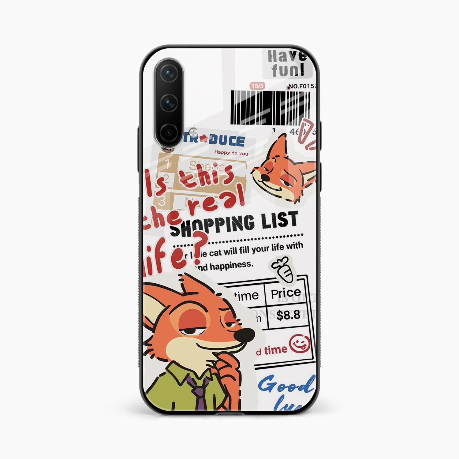 Fox & Fun OnePlus Nord CE 5G Back Cover