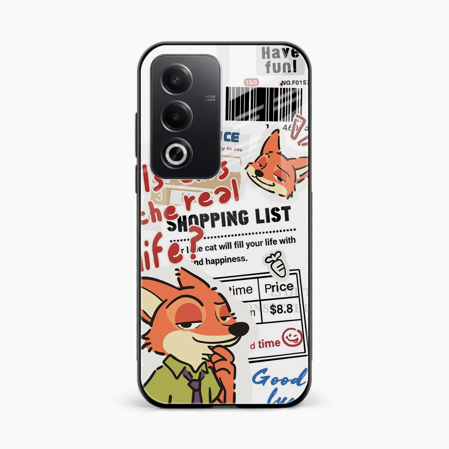 Fox & Fun Oppo A3 Pro Back Cover