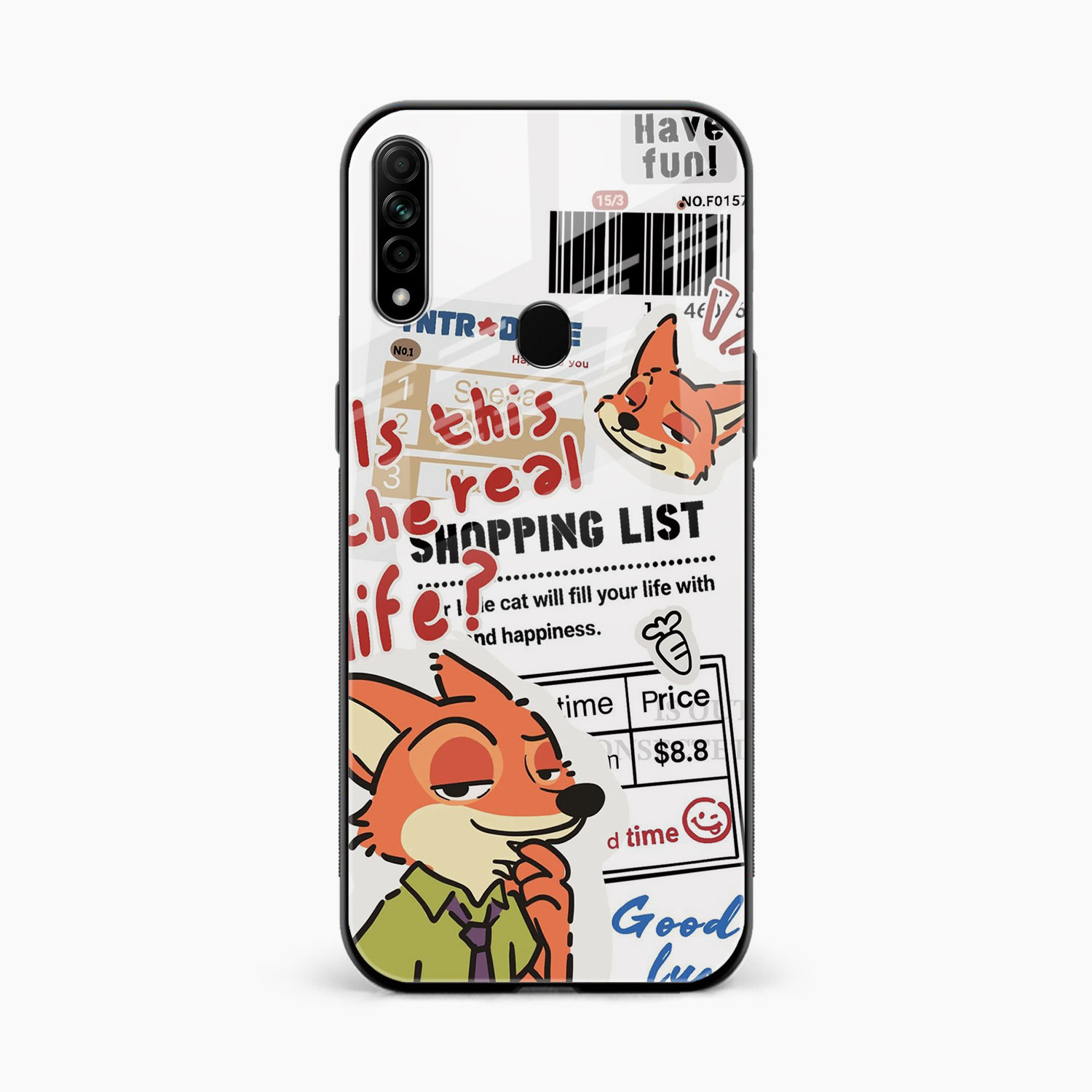 Fox & Fun Oppo A31 Back Cover