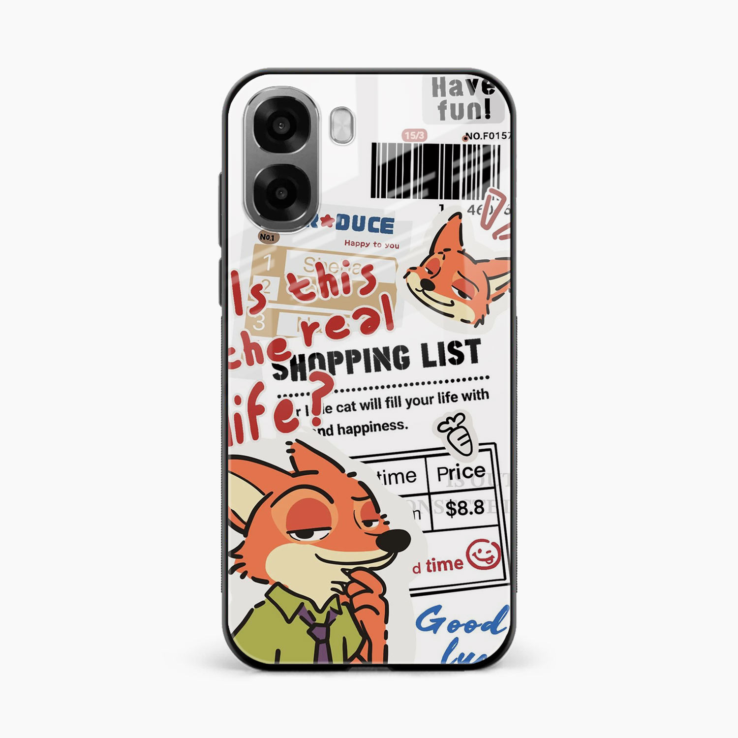 Fox & Fun Oppo A6x 5G Back Cover
