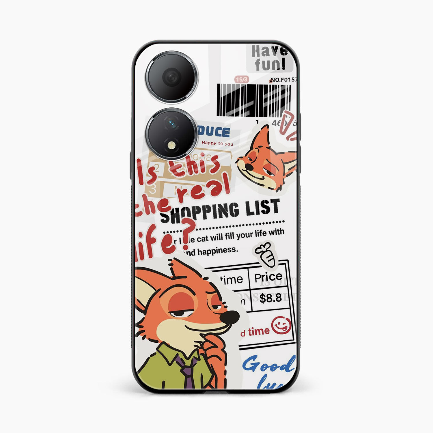 Fox & Fun Oppo A78 5G Back Cover