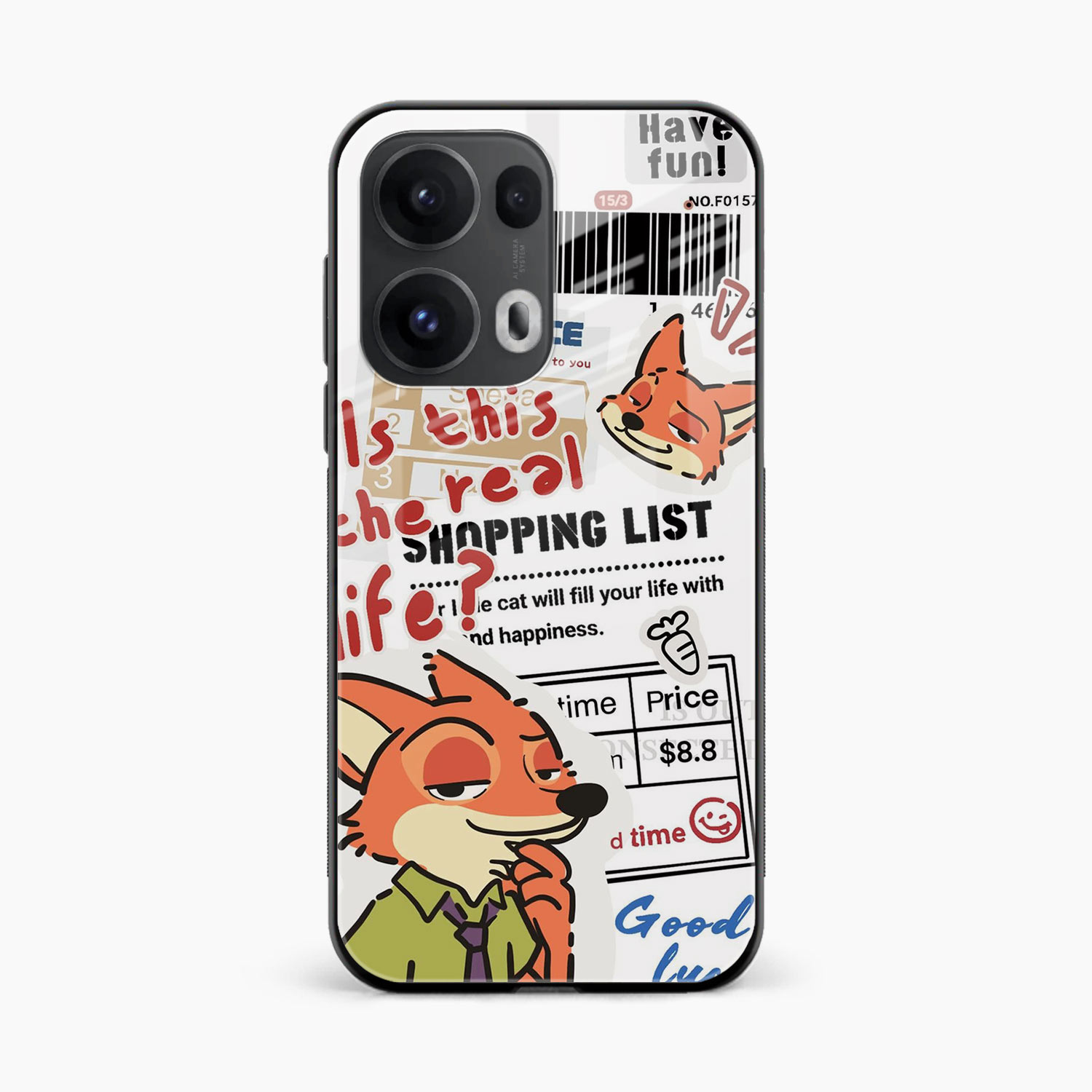 Fox & Fun Oppo Reno 13 Pro 5G Back Cover