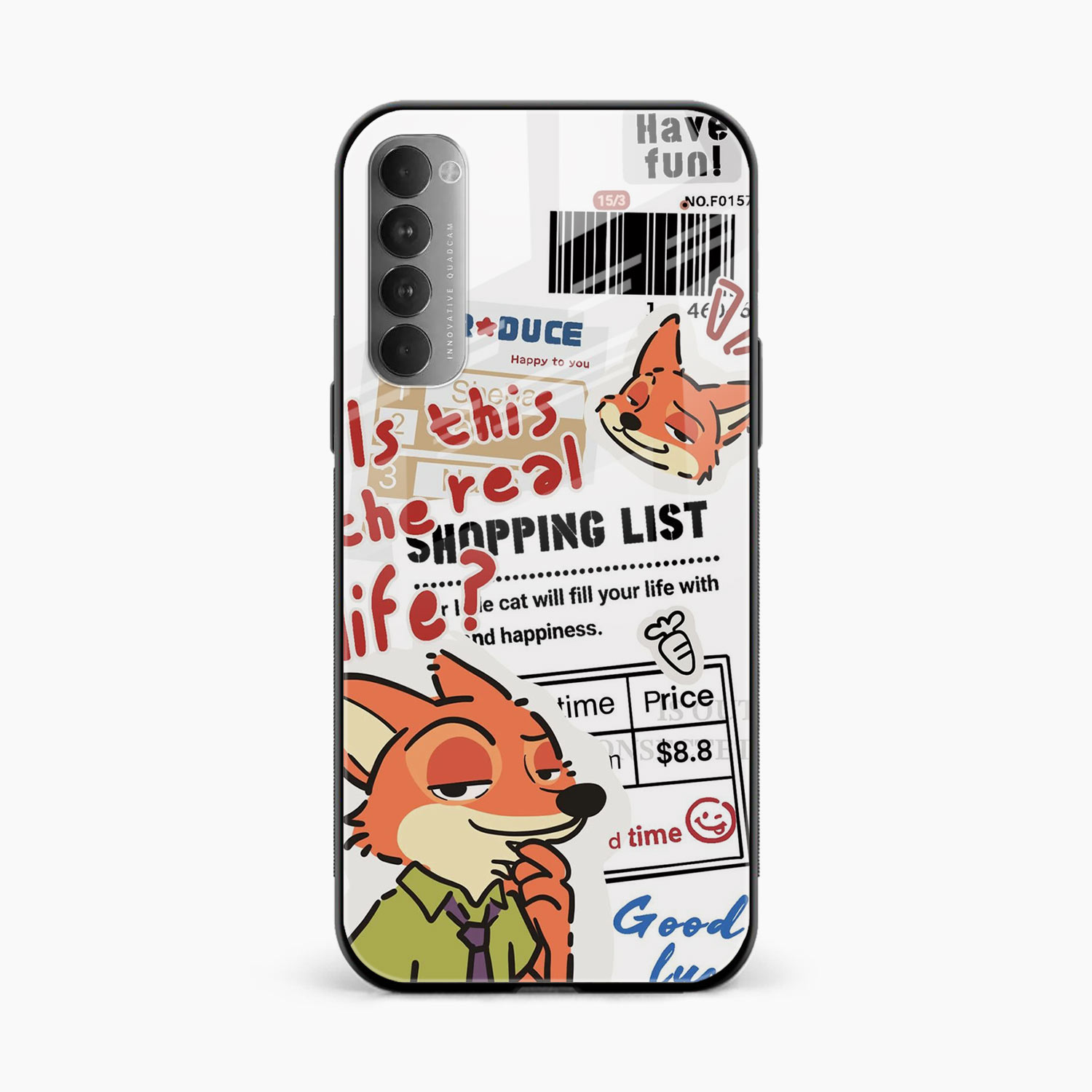 Fox & Fun Oppo Reno 4 Pro 4G Back Cover