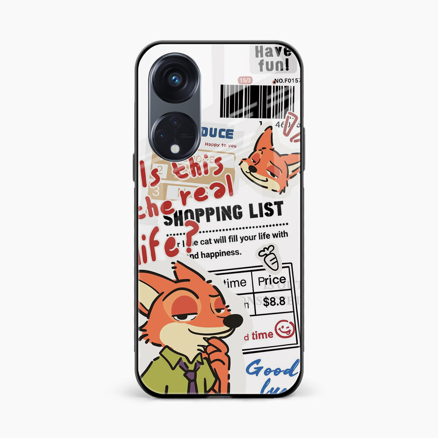 Fox & Fun Oppo Reno 8T 5G Back Cover