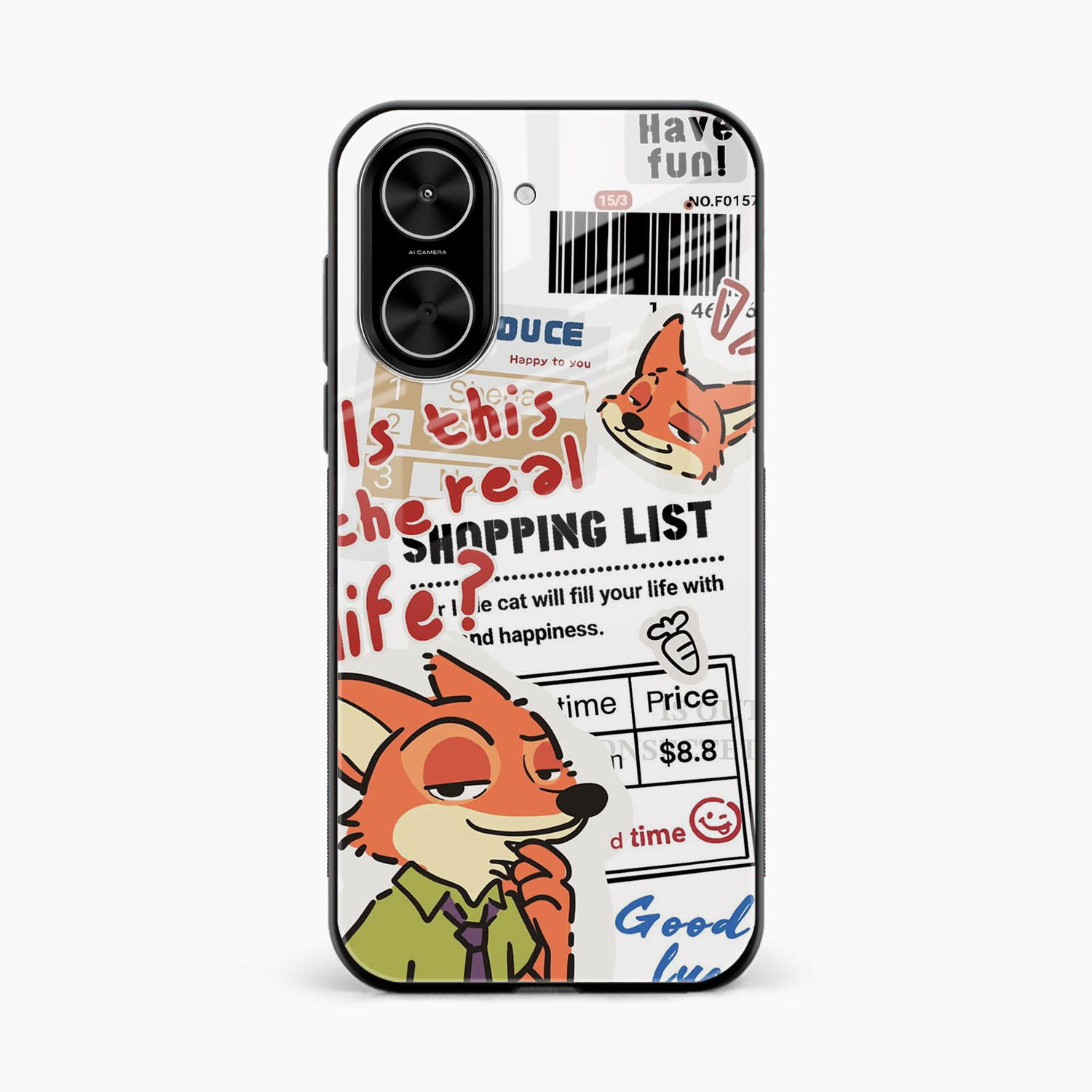 Fox & Fun Poco C71 Back Cover