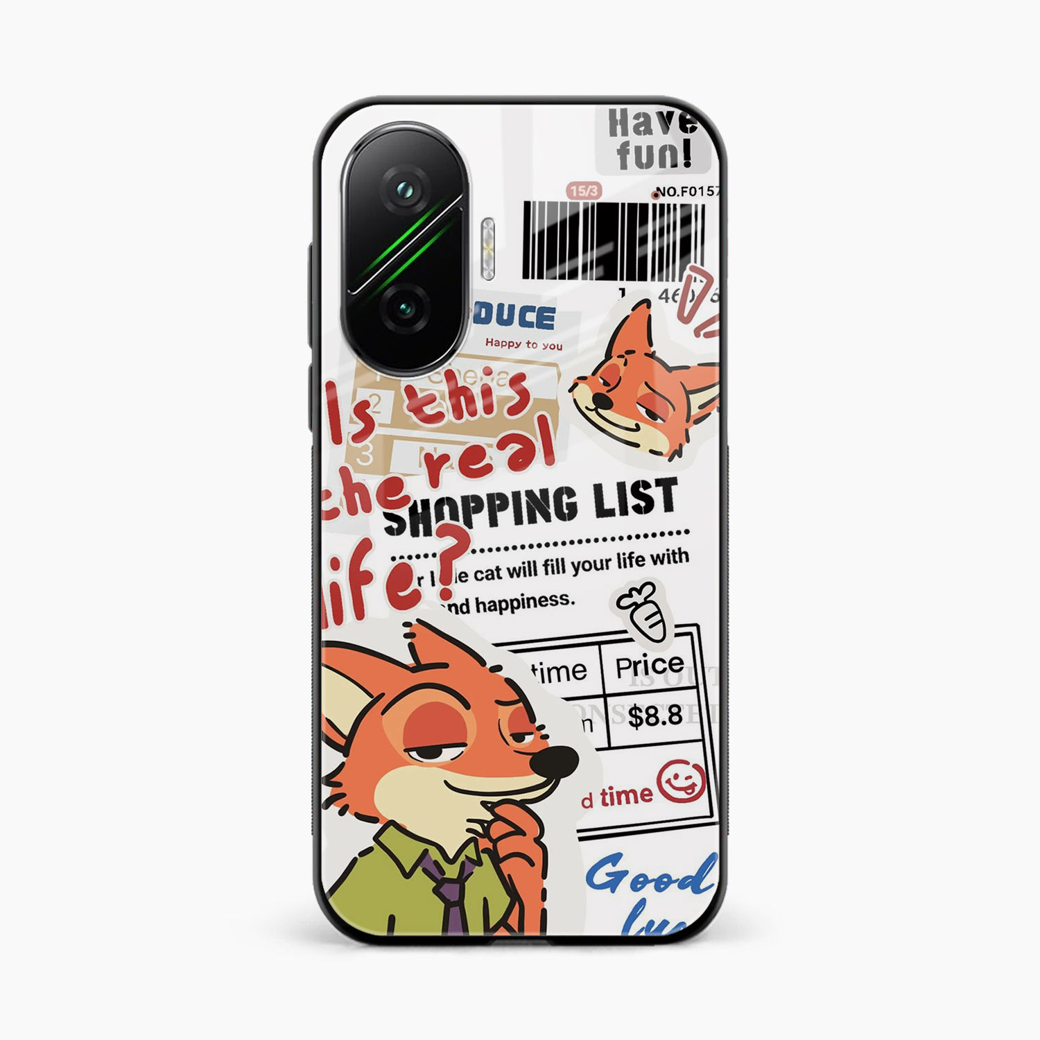 Fox & Fun Poco F7 5G Back Cover