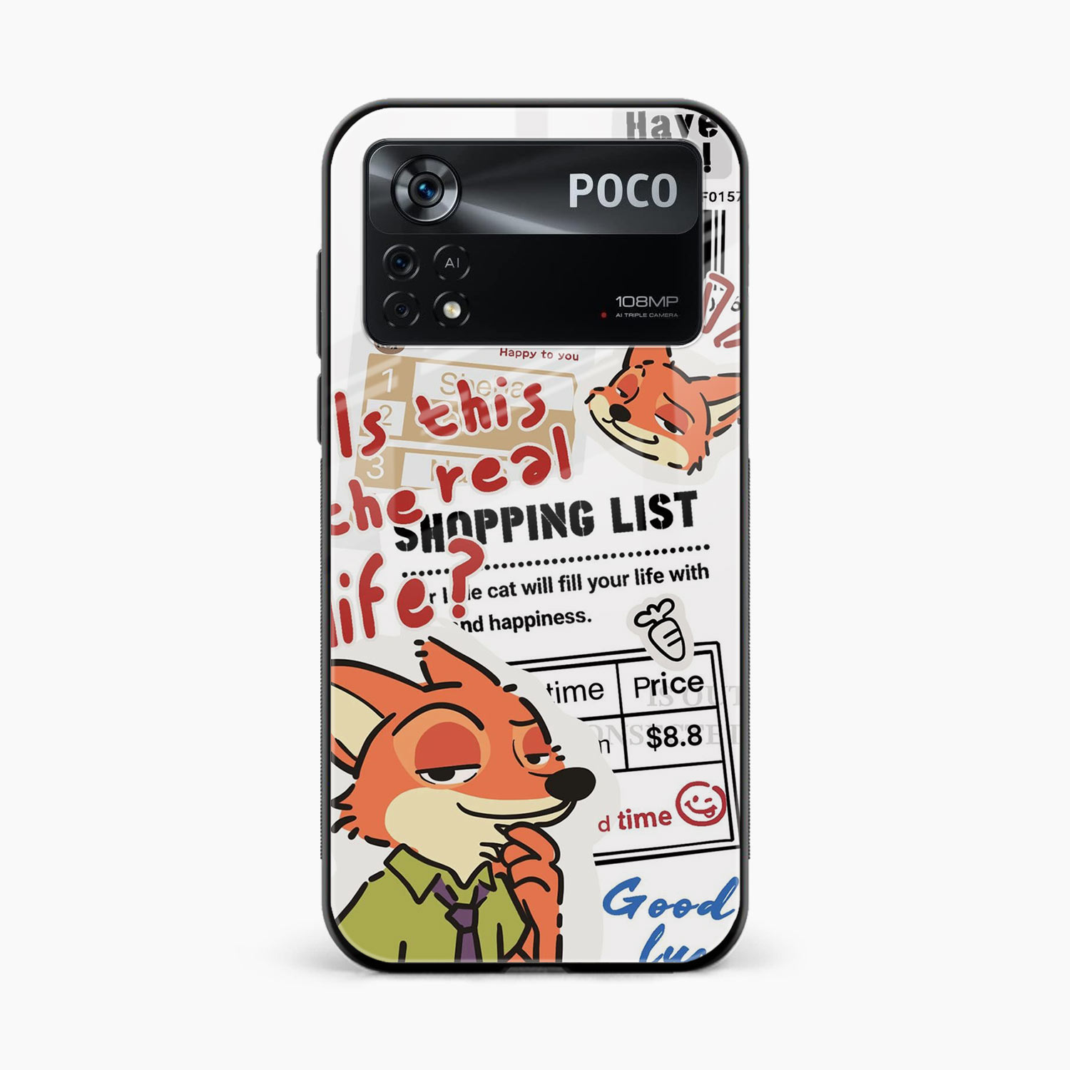 Fox & Fun Poco X4 Pro 5G Back Cover
