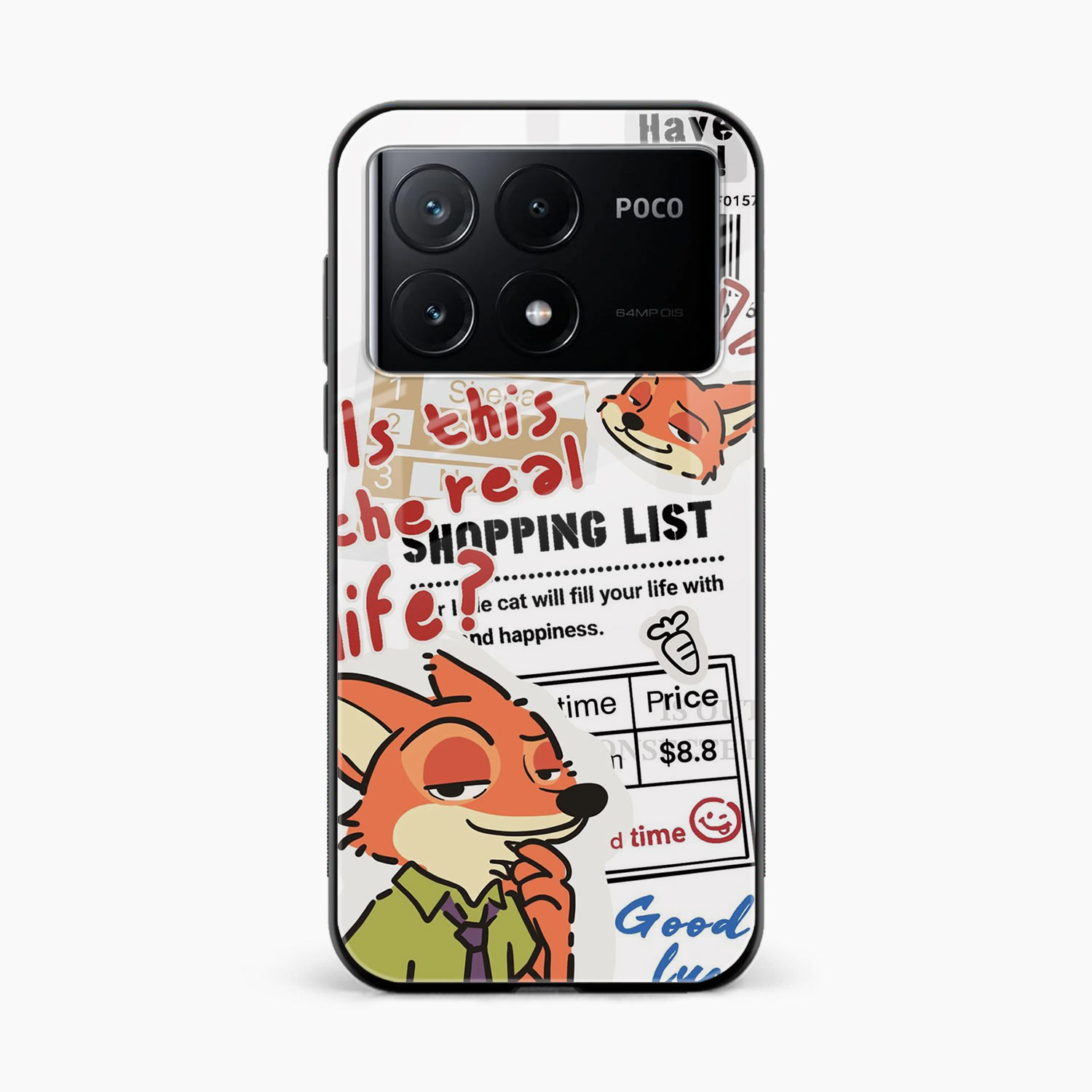 Fox & Fun Poco X6 Pro 5G Back Cover