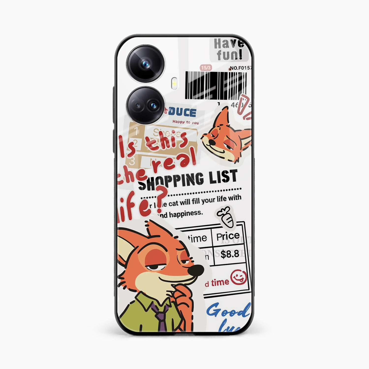 Fox & Fun Realme 10 Pro Plus Back Cover