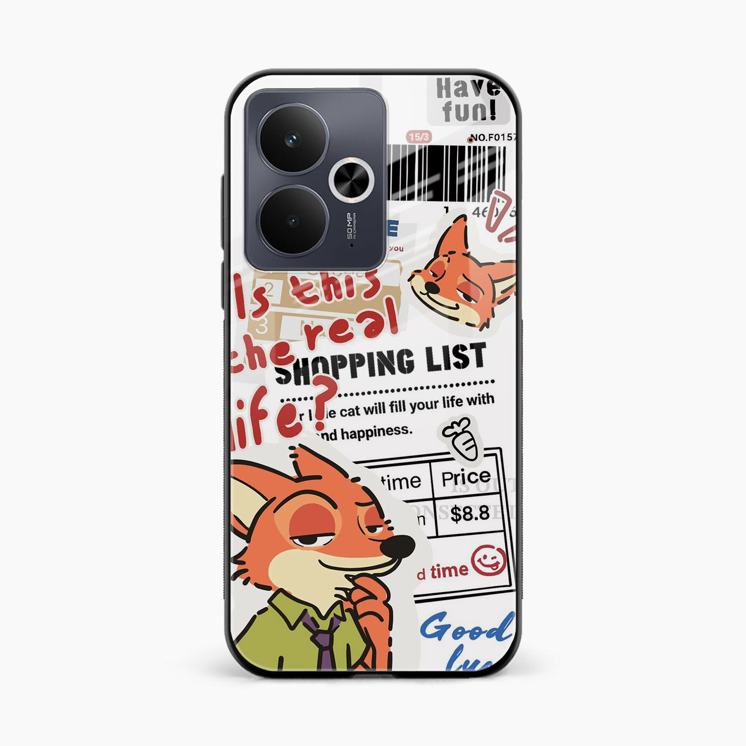 Fox & Fun Realme 14t 5G Back Cover