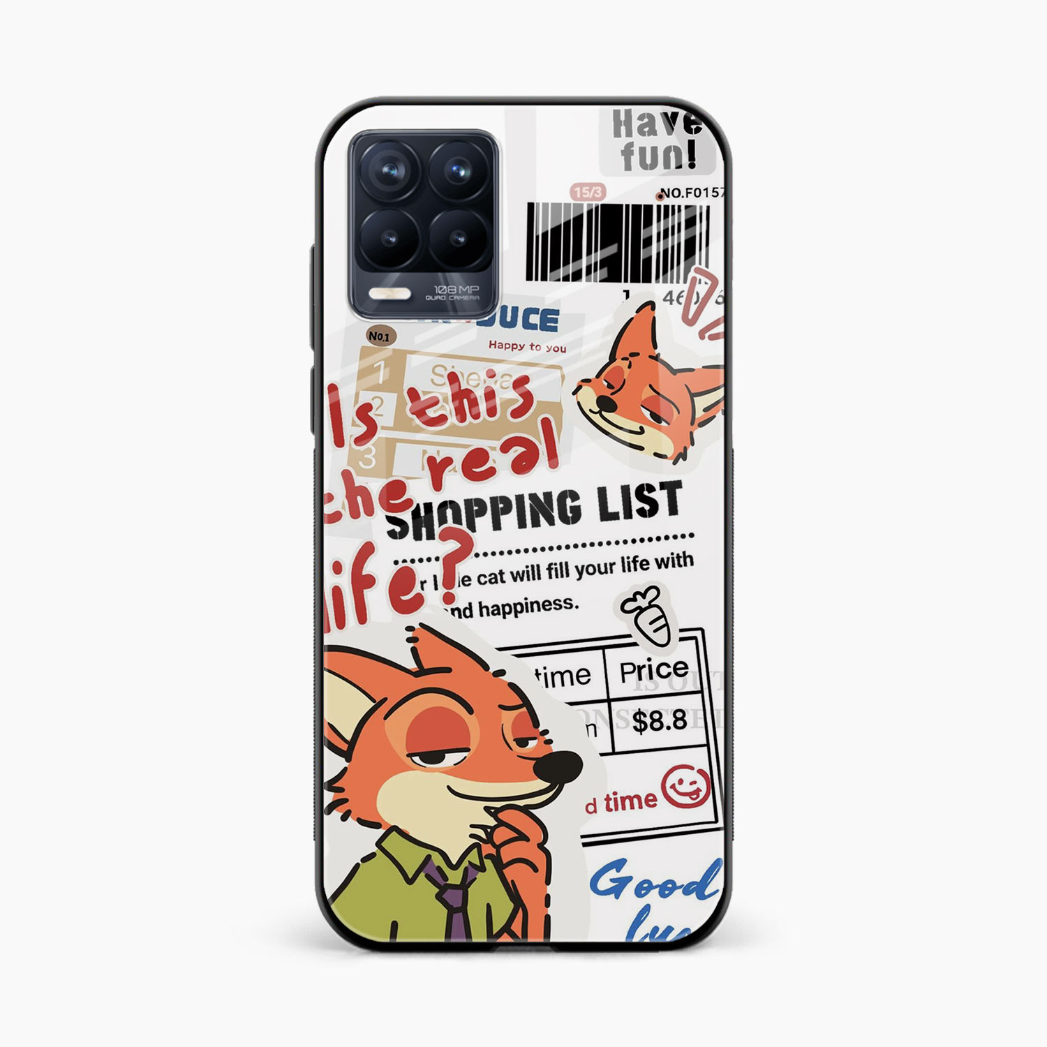 Fox & Fun Realme 8 4G Back Cover