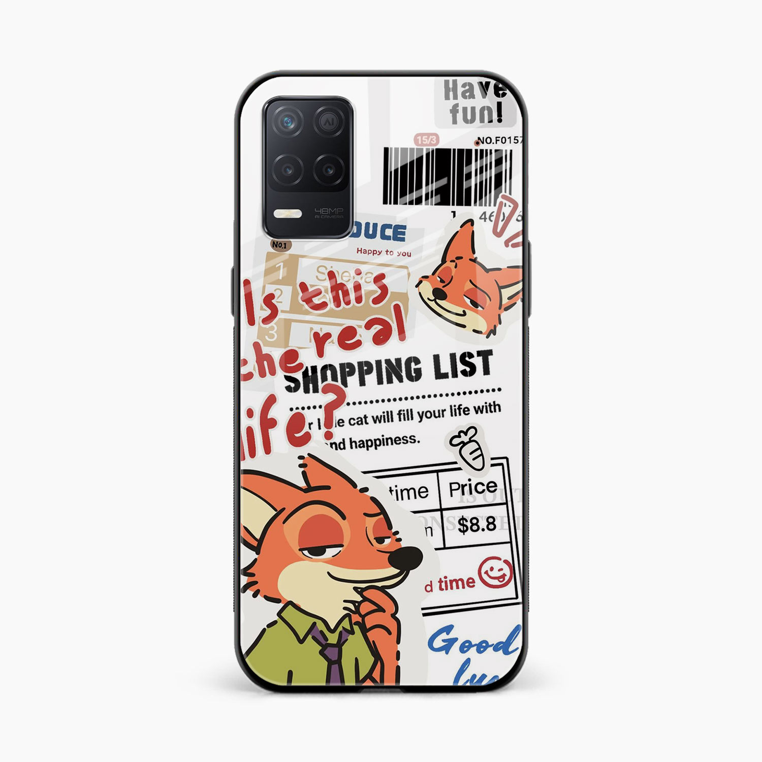 Fox & Fun Realme 8s 5G Back Cover