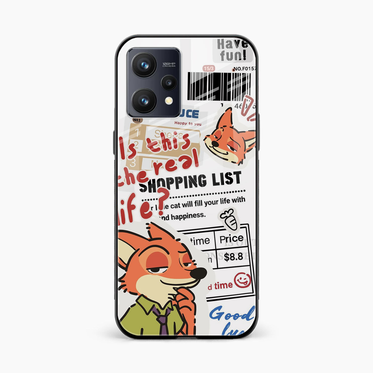 Fox & Fun Realme 9 4G Back Cover