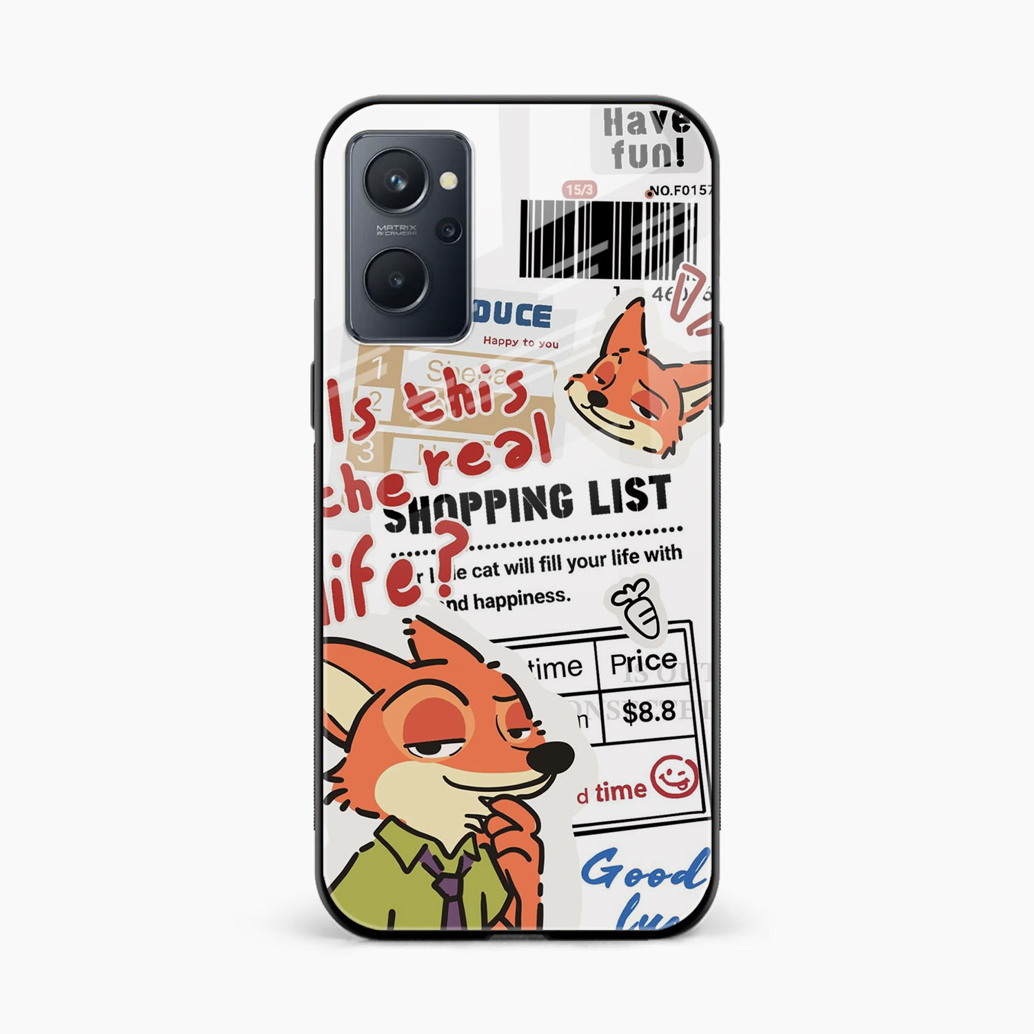 Fox & Fun Realme 9i 4G Back Cover