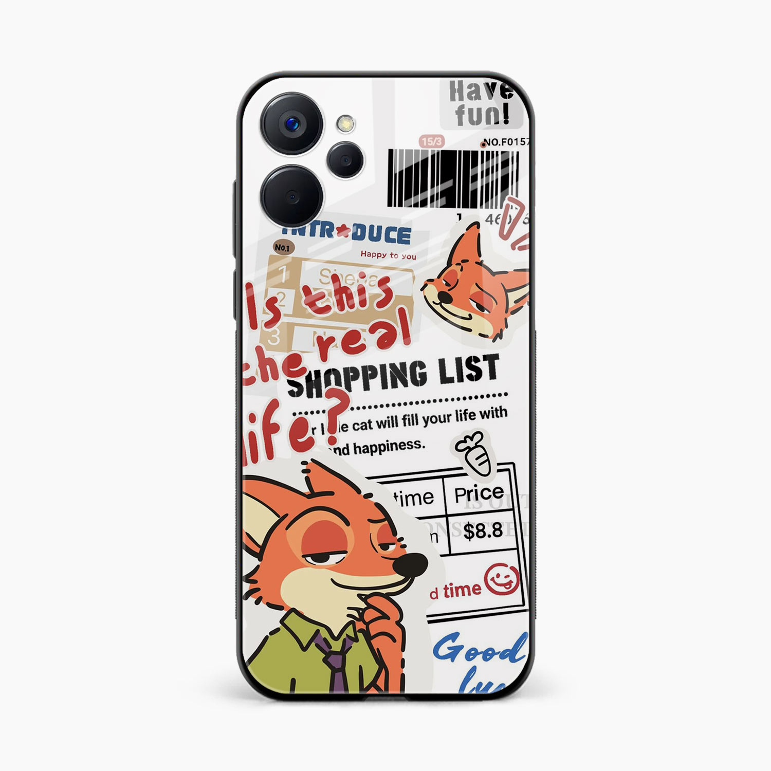 Fox & Fun Realme 9i 5G Back Cover