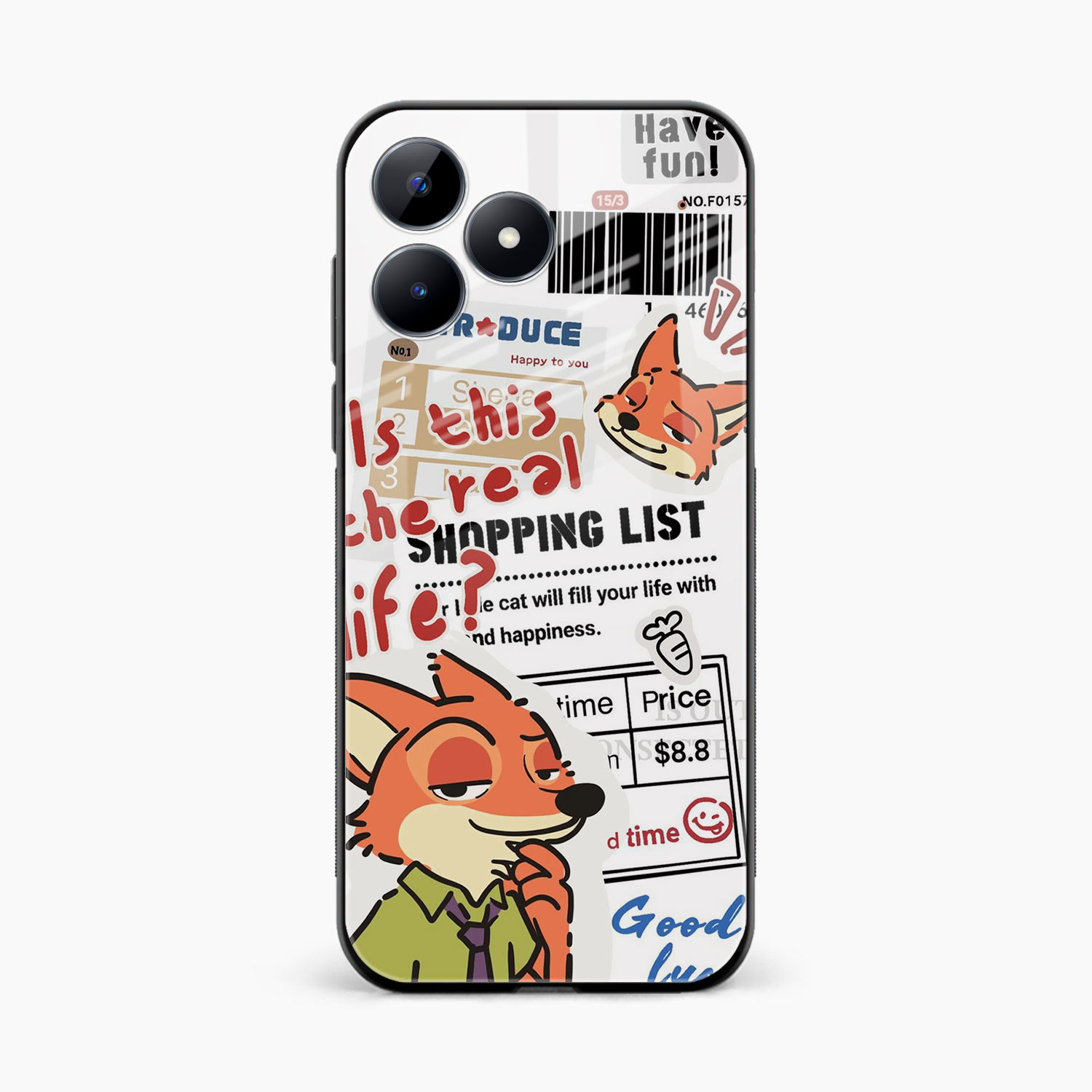 Fox & Fun Realme C53 Back Cover