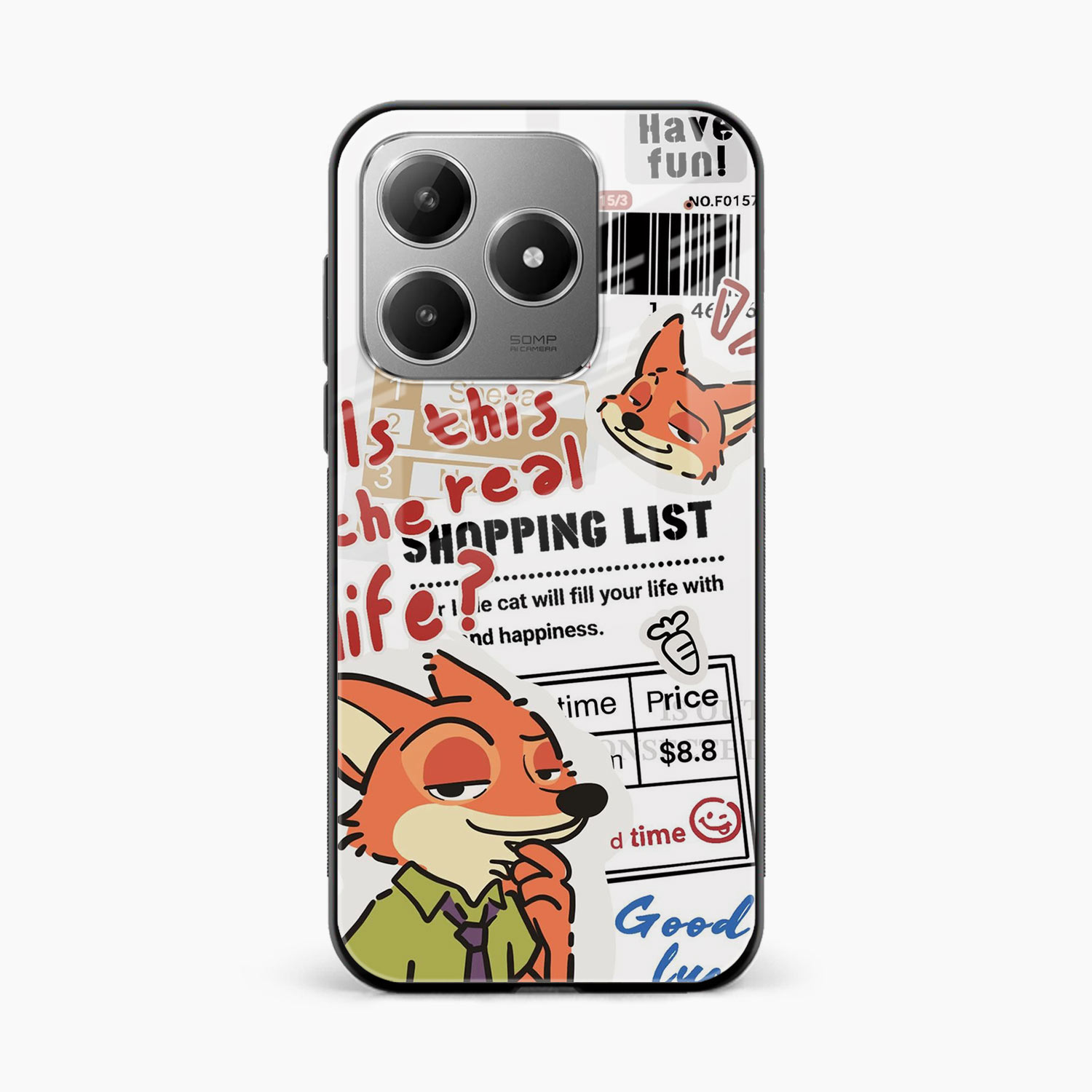 Fox & Fun Realme C63 4G Back Cover