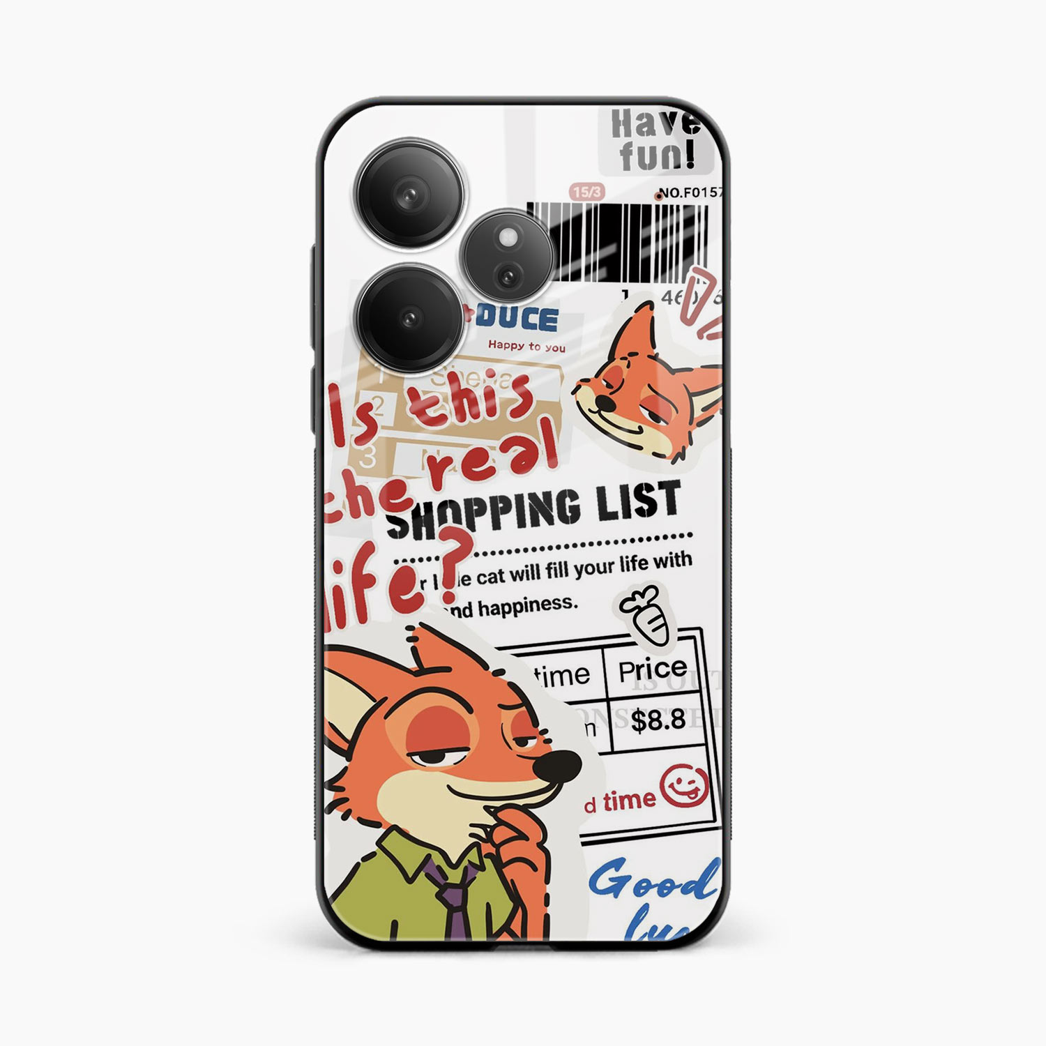 Fox & Fun Realme Gt 6 5G Back Cover