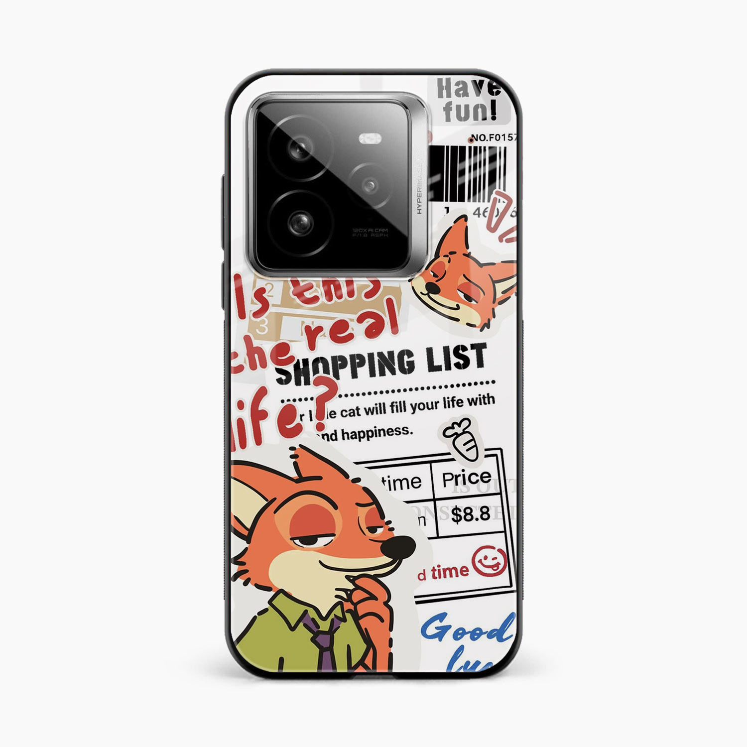 Fox & Fun Realme Gt 7 Pro Back Cover